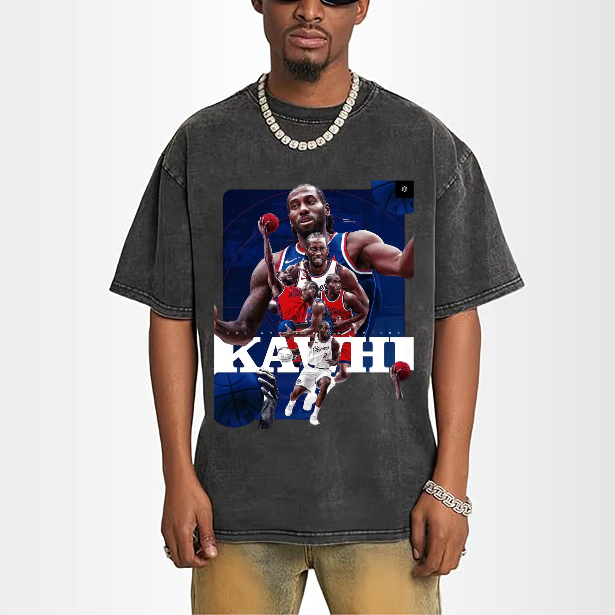 Kawhi Leonard Clippers basketball skillsT‑Shirt