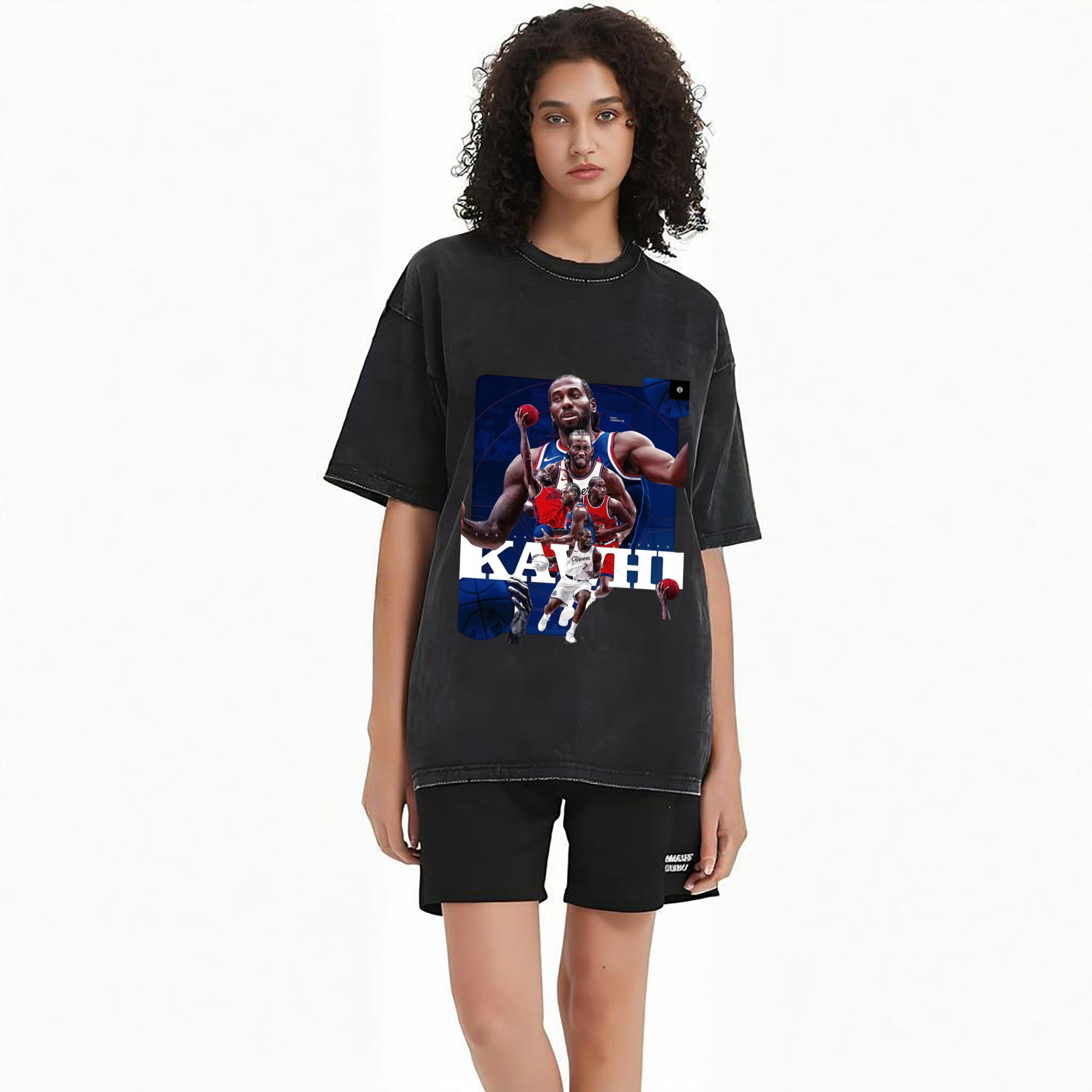 Kawhi Leonard Clippers basketball skillsT‑Shirt