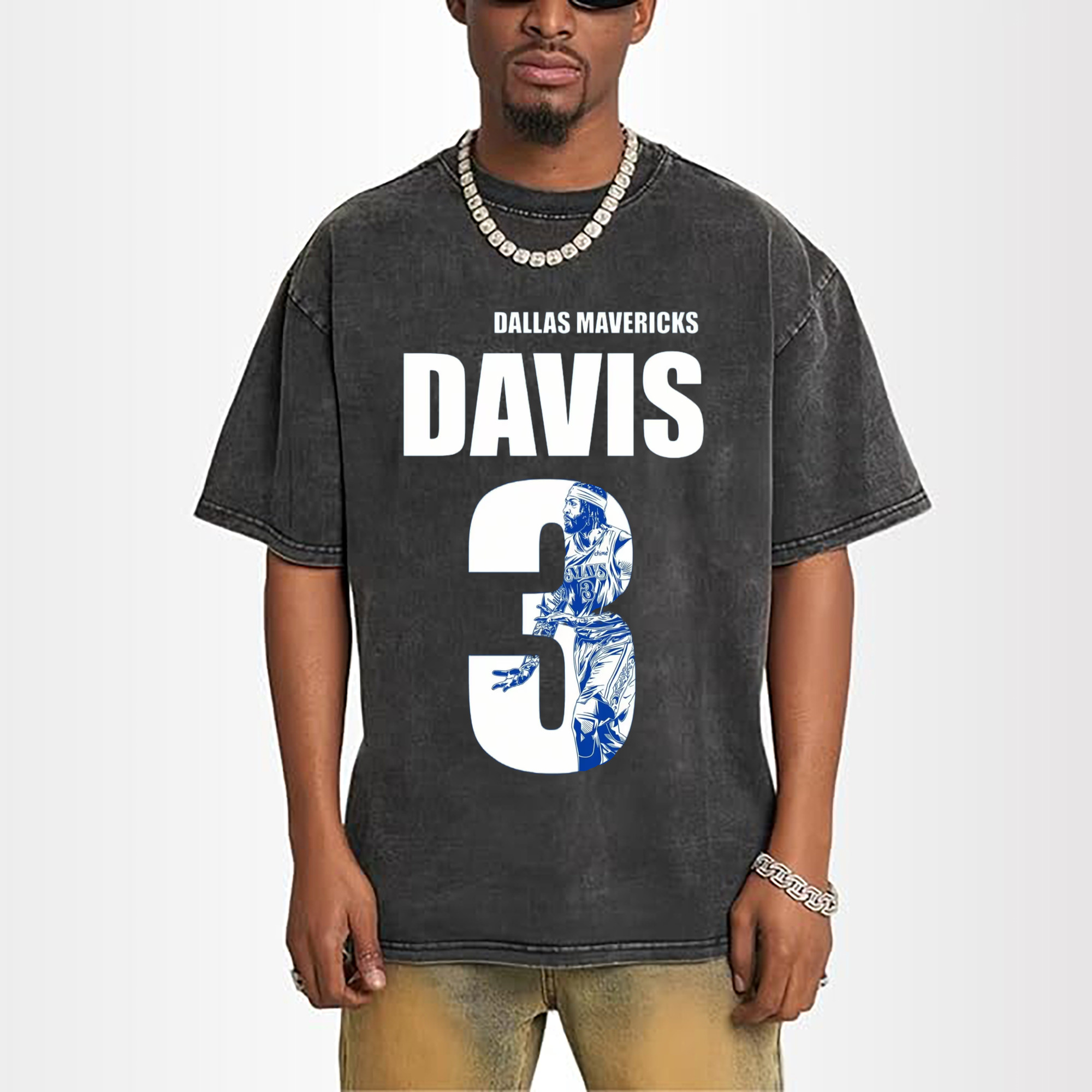 Davis in Dallas #3 Digital character printing Art T-Shirt