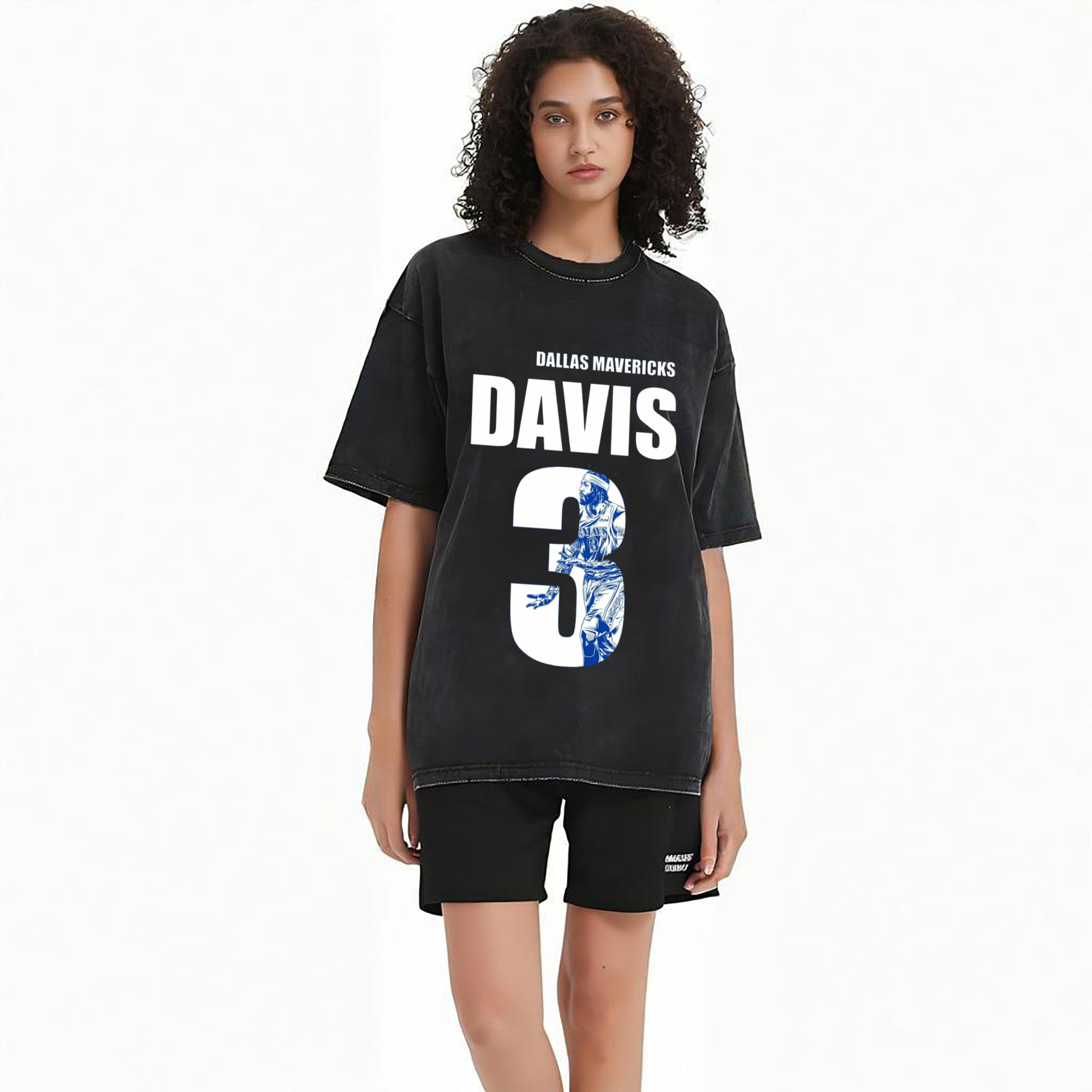 Davis in Dallas #3 Digital character printing Art T-Shirt