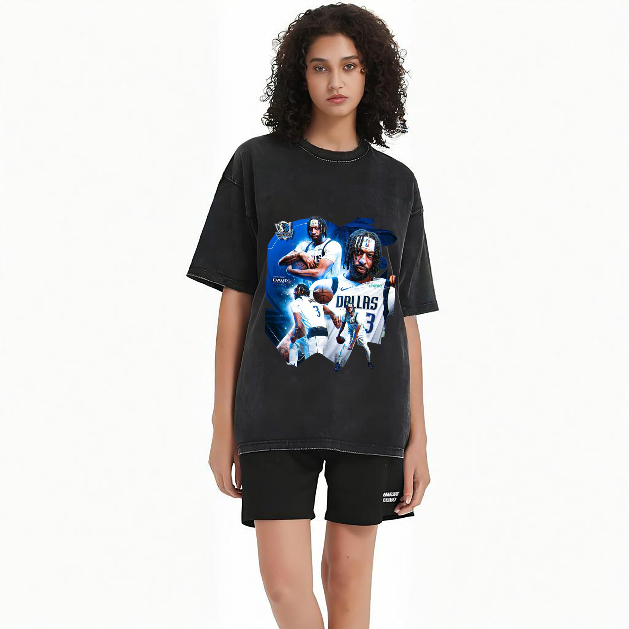 Anthony Davis Mavericks Makeup photo T-shirt