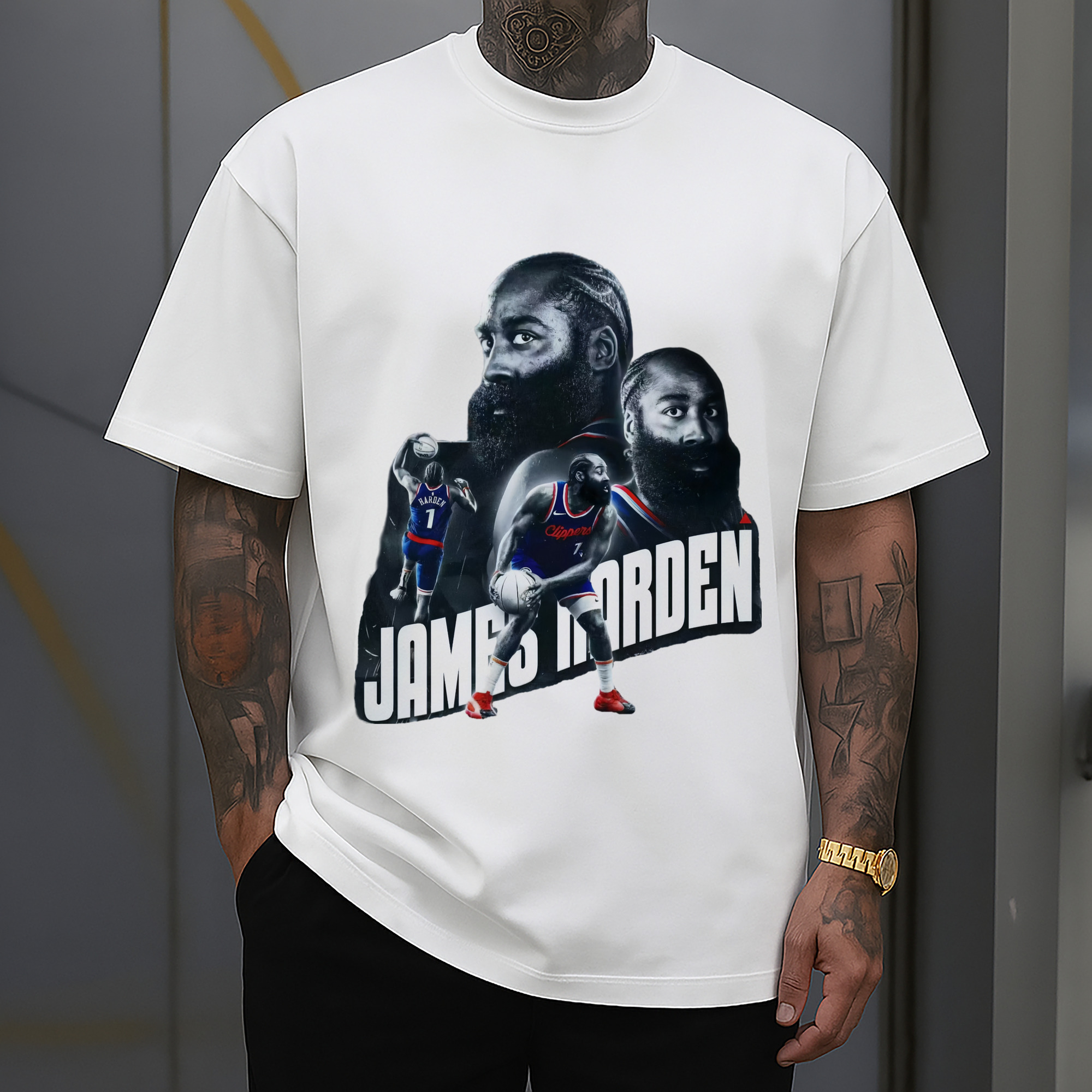 James Harden Clippers Clippers T‑shirt