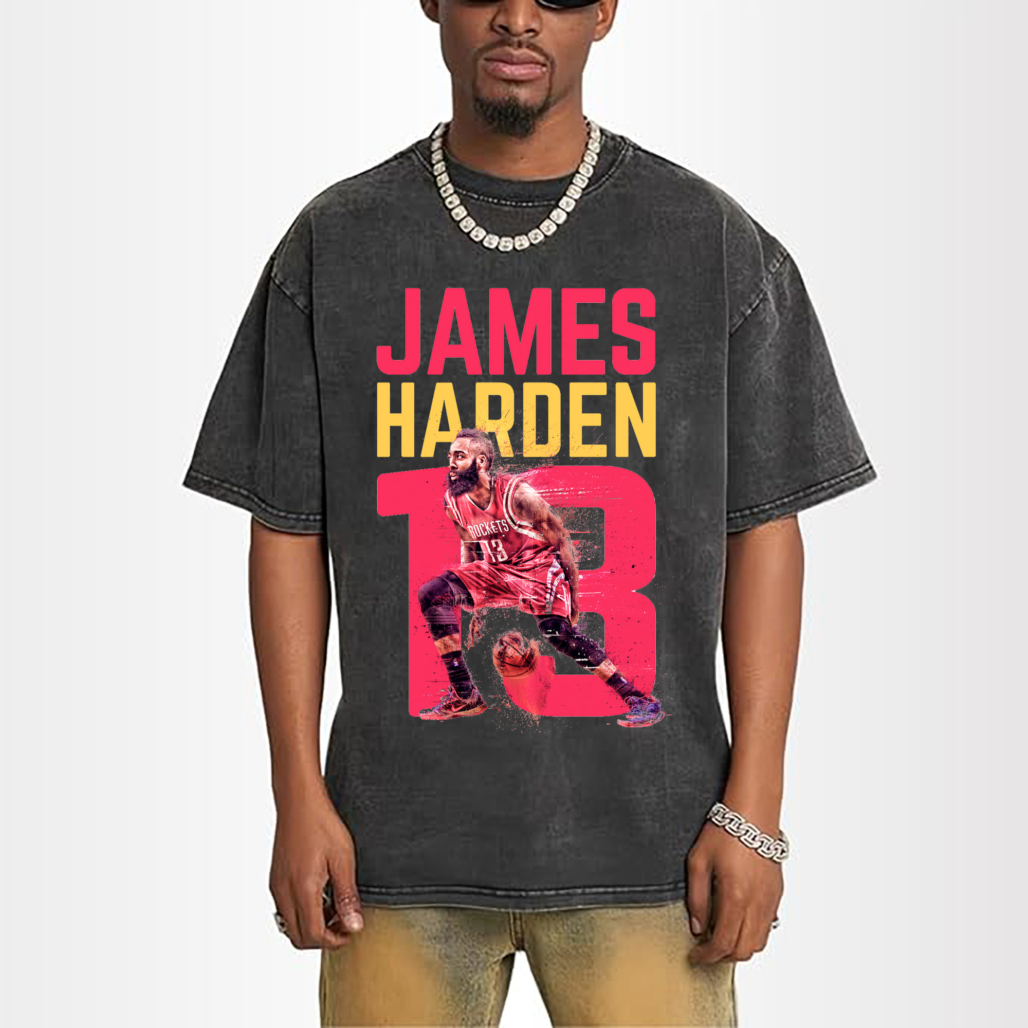 James Harden #13 Behind-the-back dribble T‑shirt