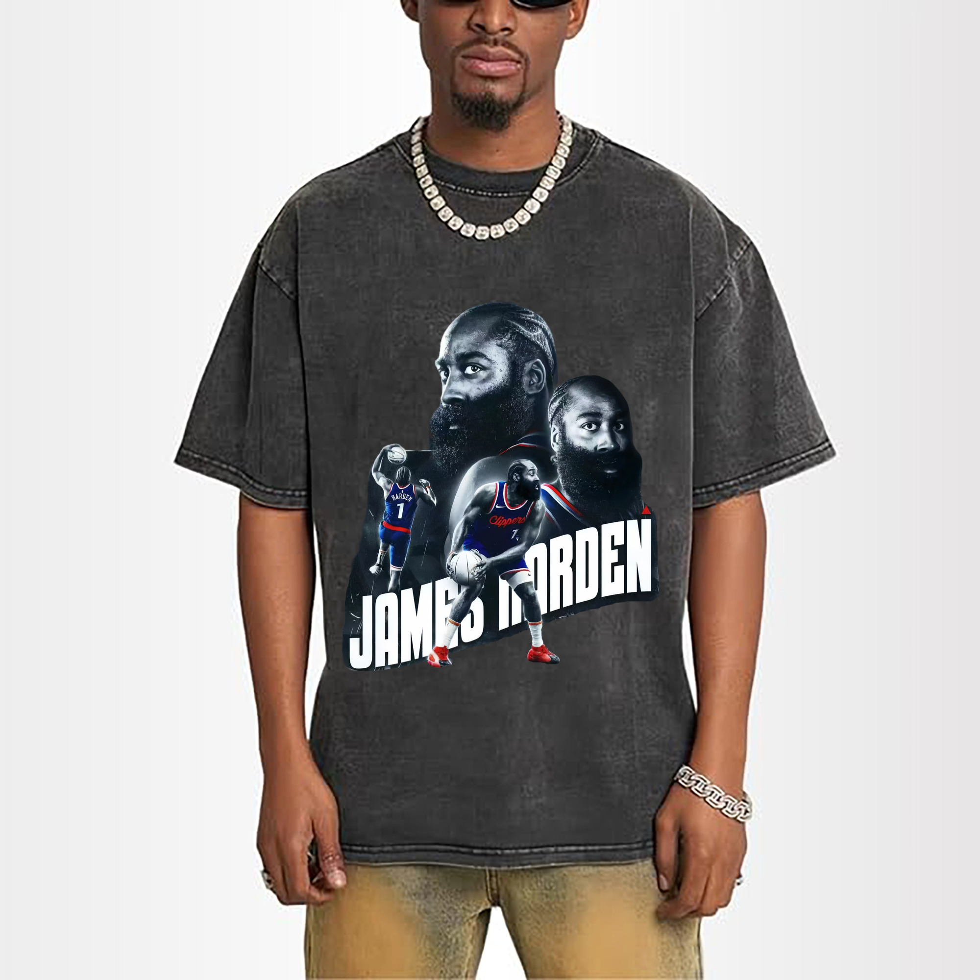 James Harden Clippers Clippers T‑shirt