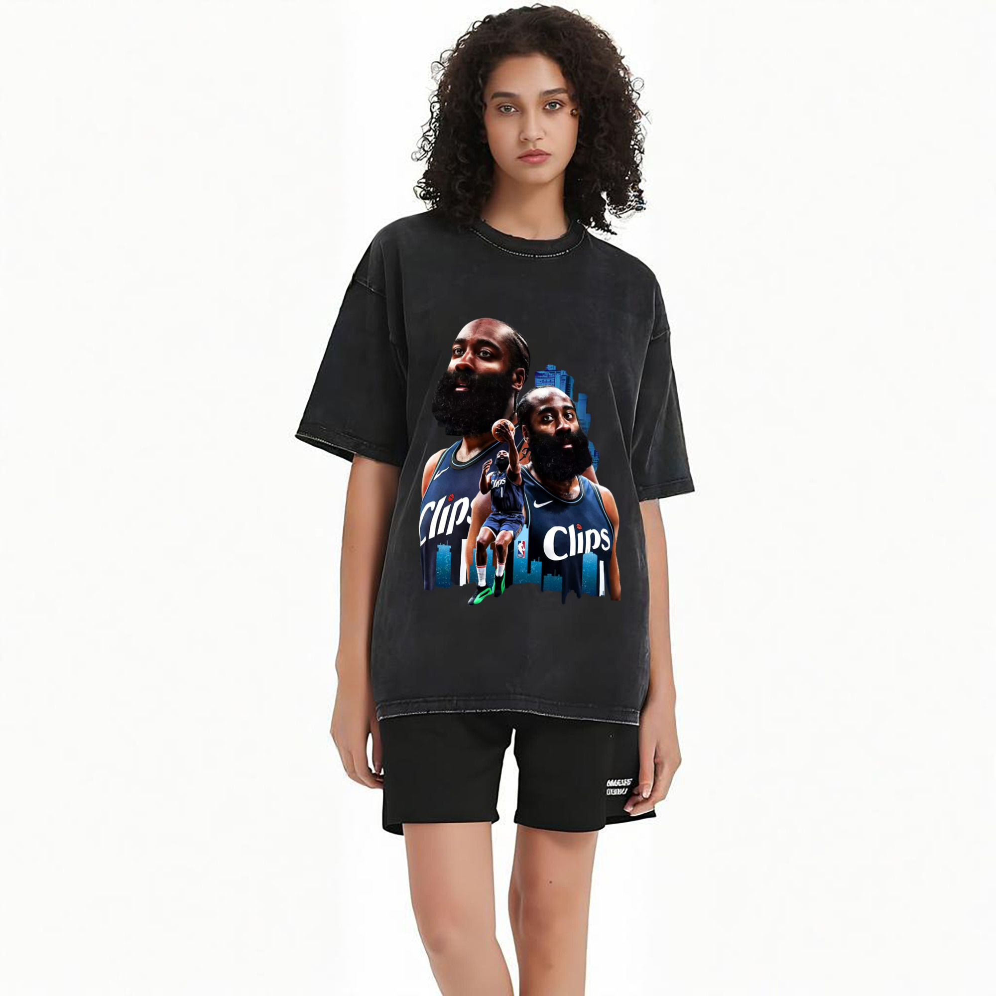 James Harden #1 Clippers City EditionT‑shirt