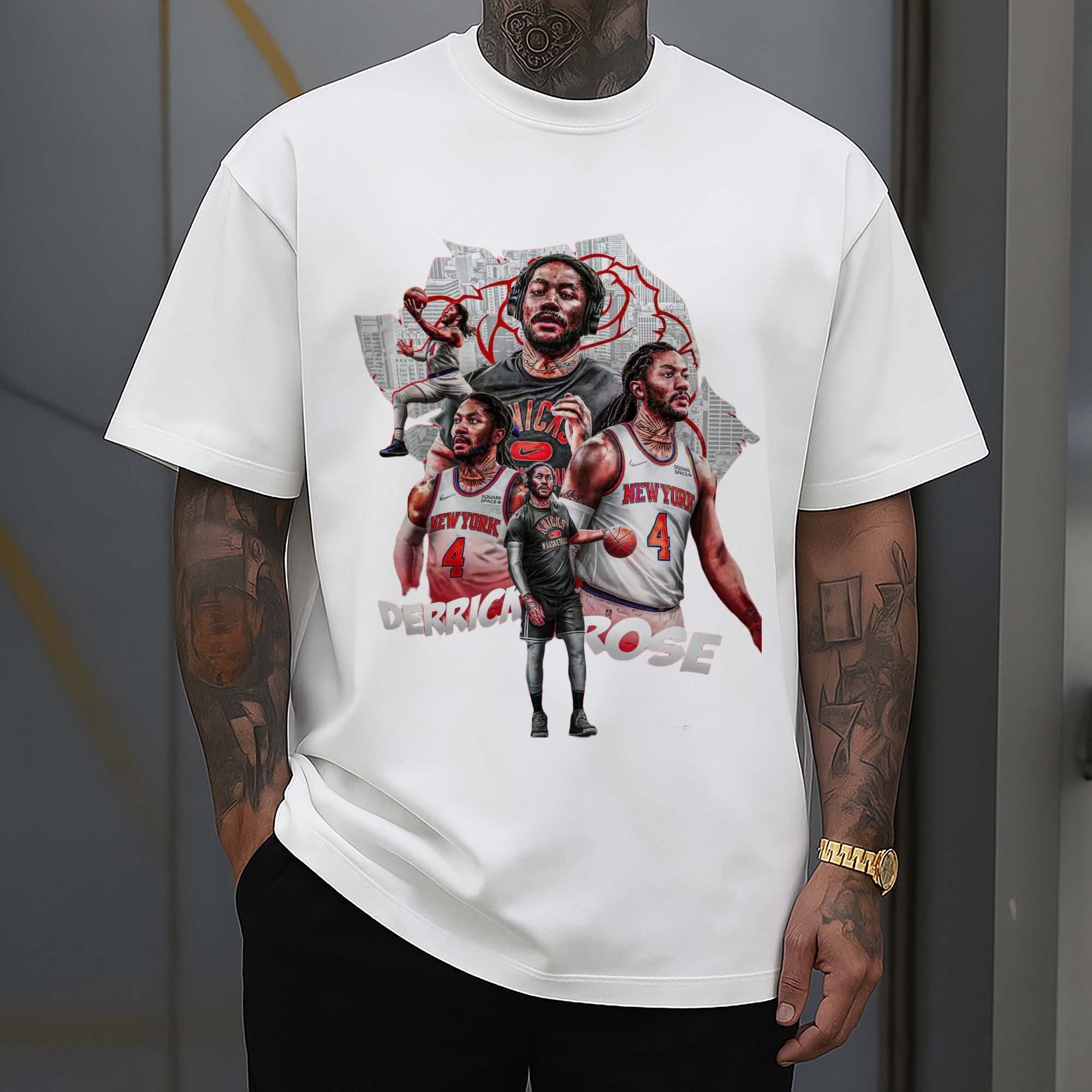 Chicago Bulls Legend Derrick Rose T-shirt