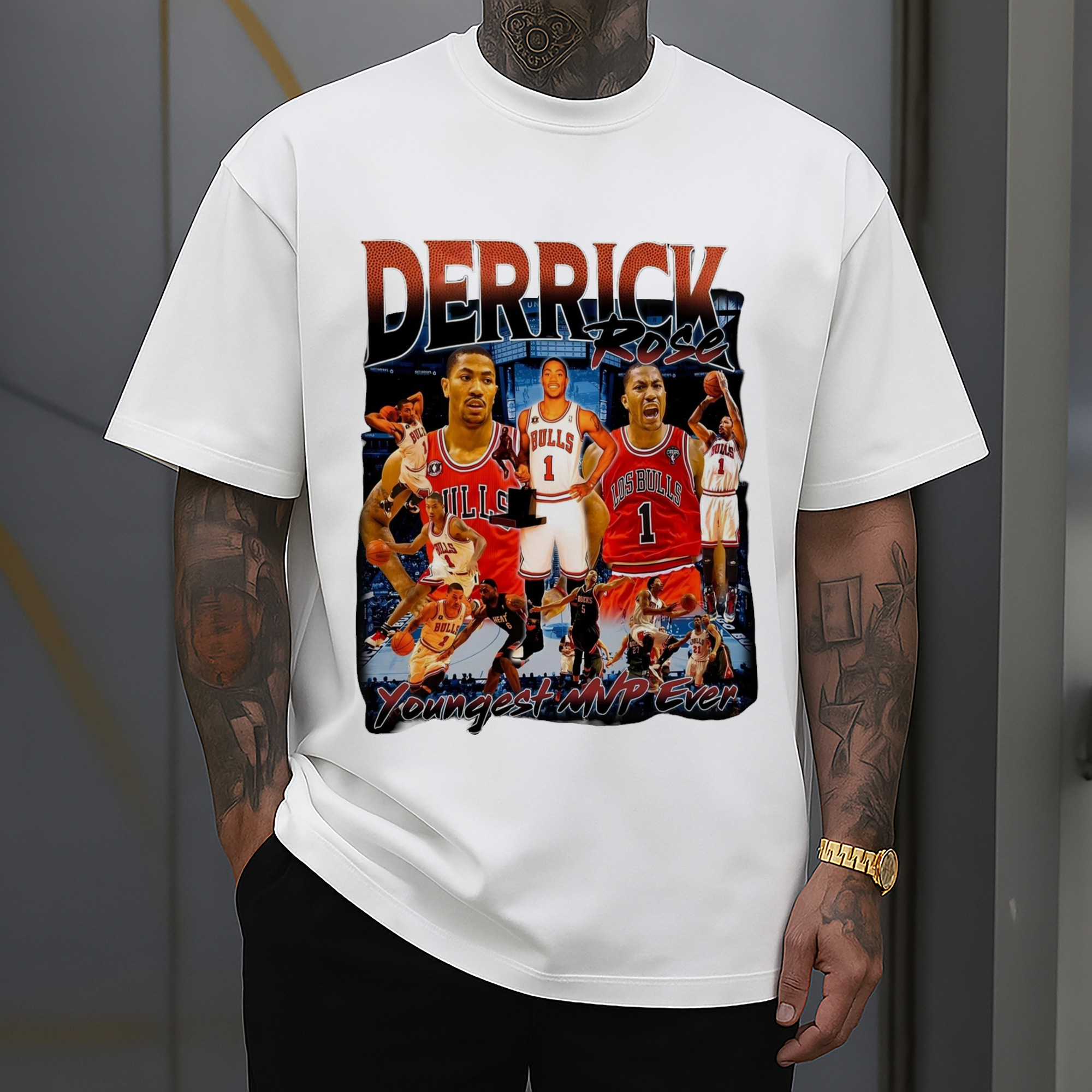 Derrick Rose youngest Mvp T-shirt