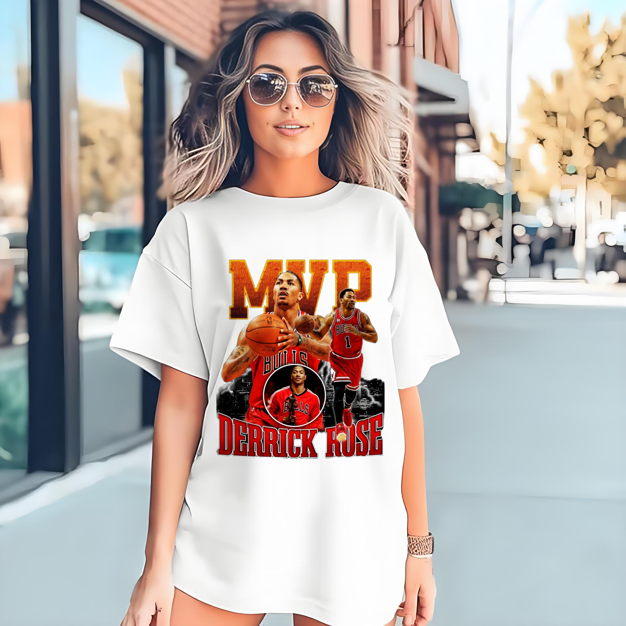 Derrick Rose Chicago Bulls Mvp T-shirt