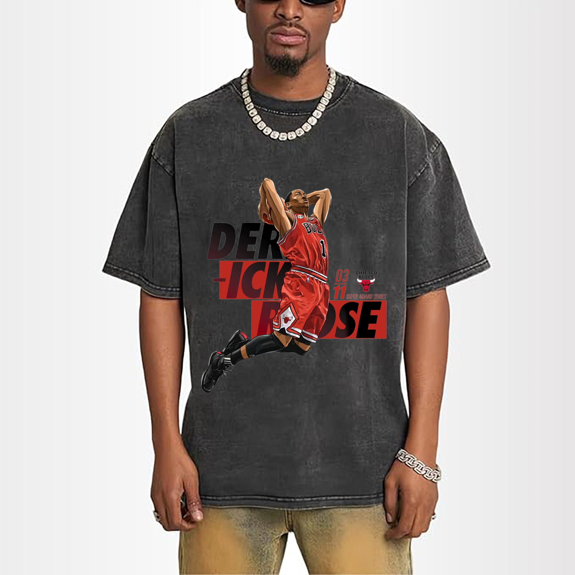 Chicago Bulls Derrick Rose dank T-shirt