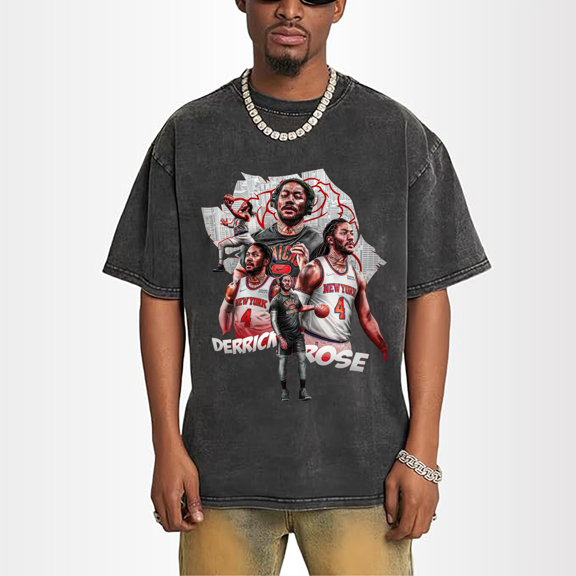 Chicago Bulls Legend Derrick Rose T-shirt