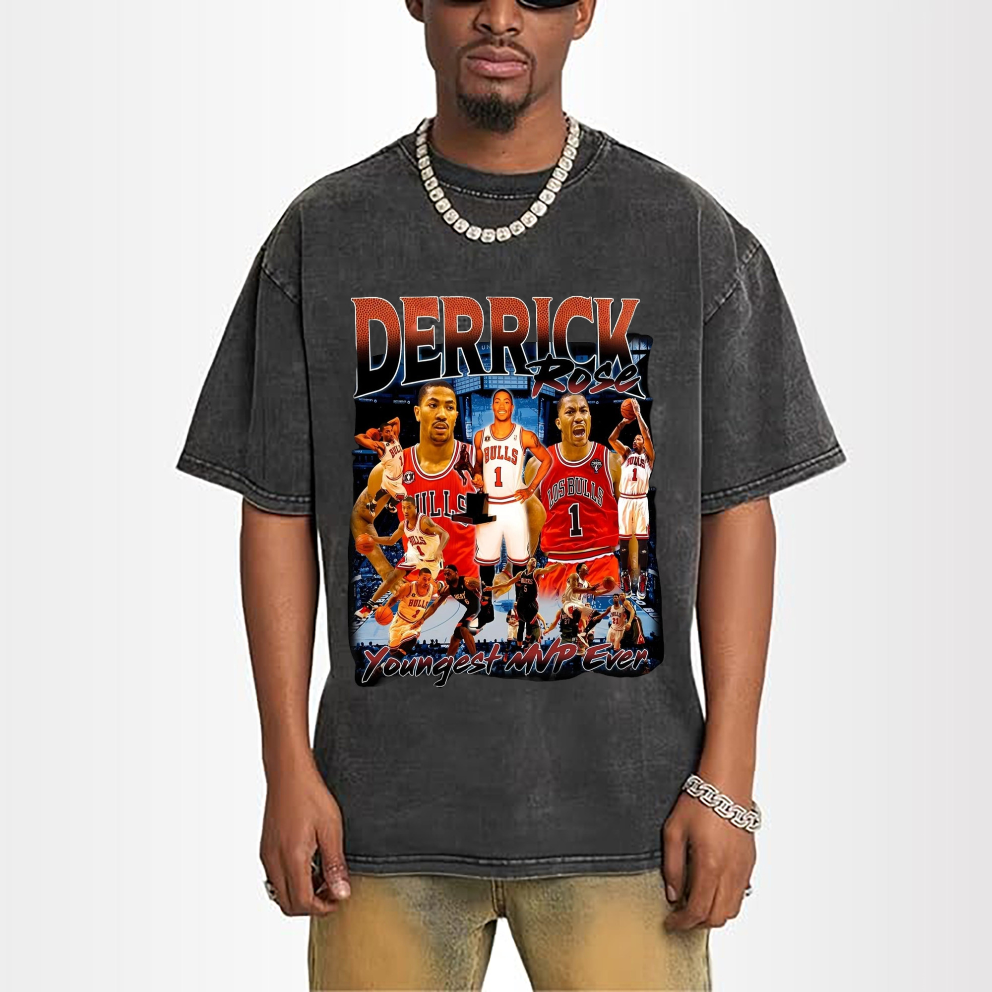 Derrick Rose youngest Mvp T-shirt