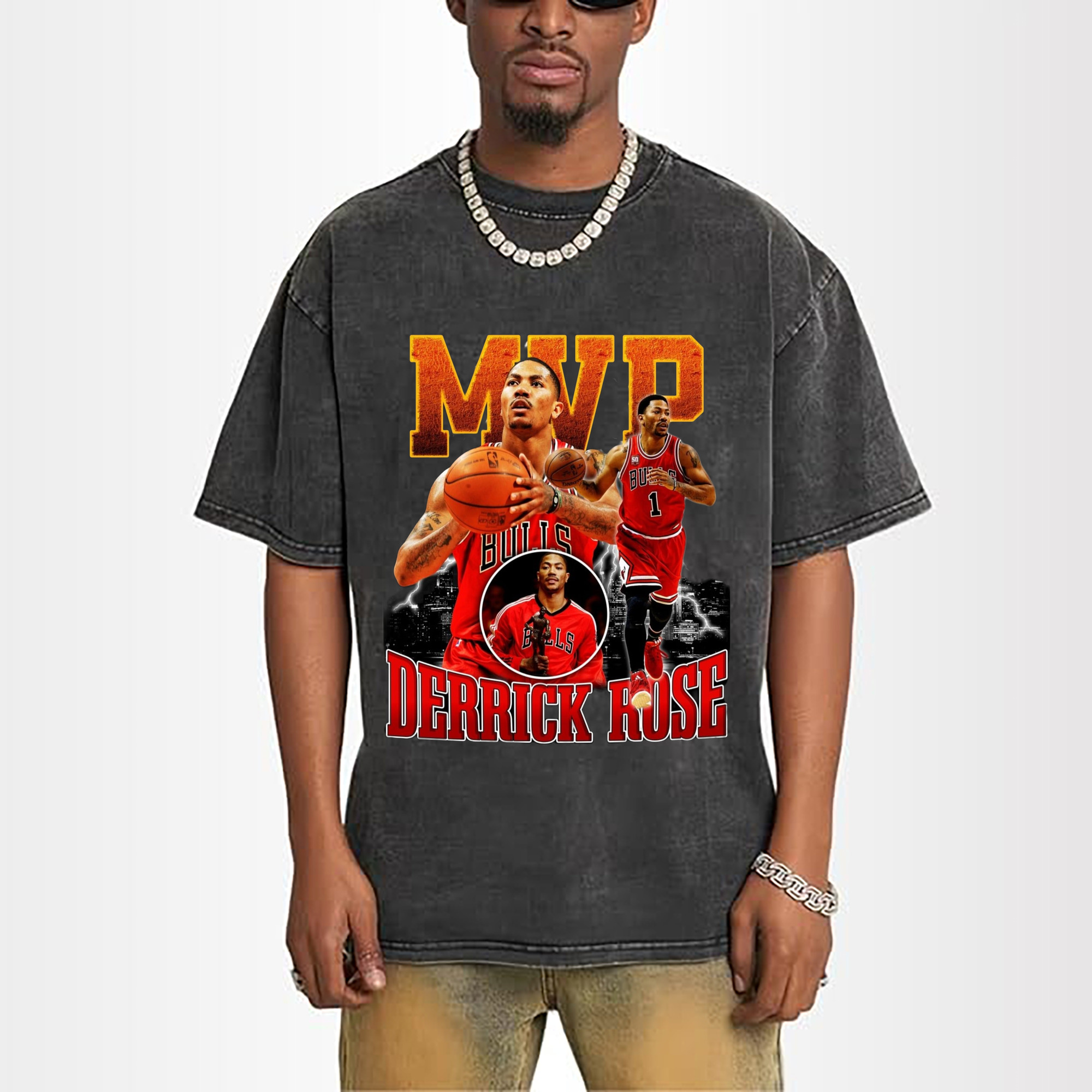Derrick Rose Chicago Bulls Mvp T-shirt