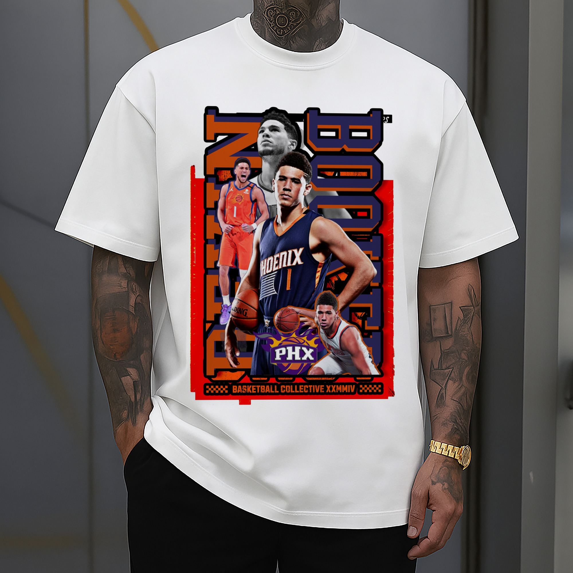 Devin Booker magazine cover graphic T‑Shirt