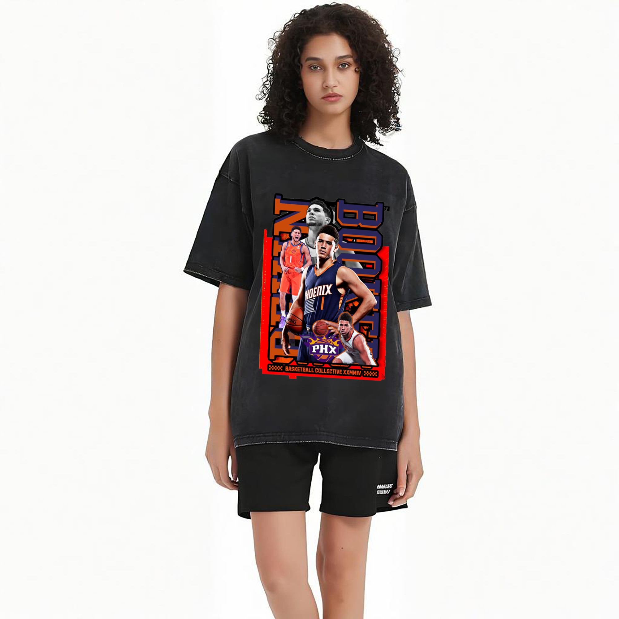 Devin Booker magazine cover graphic T‑Shirt