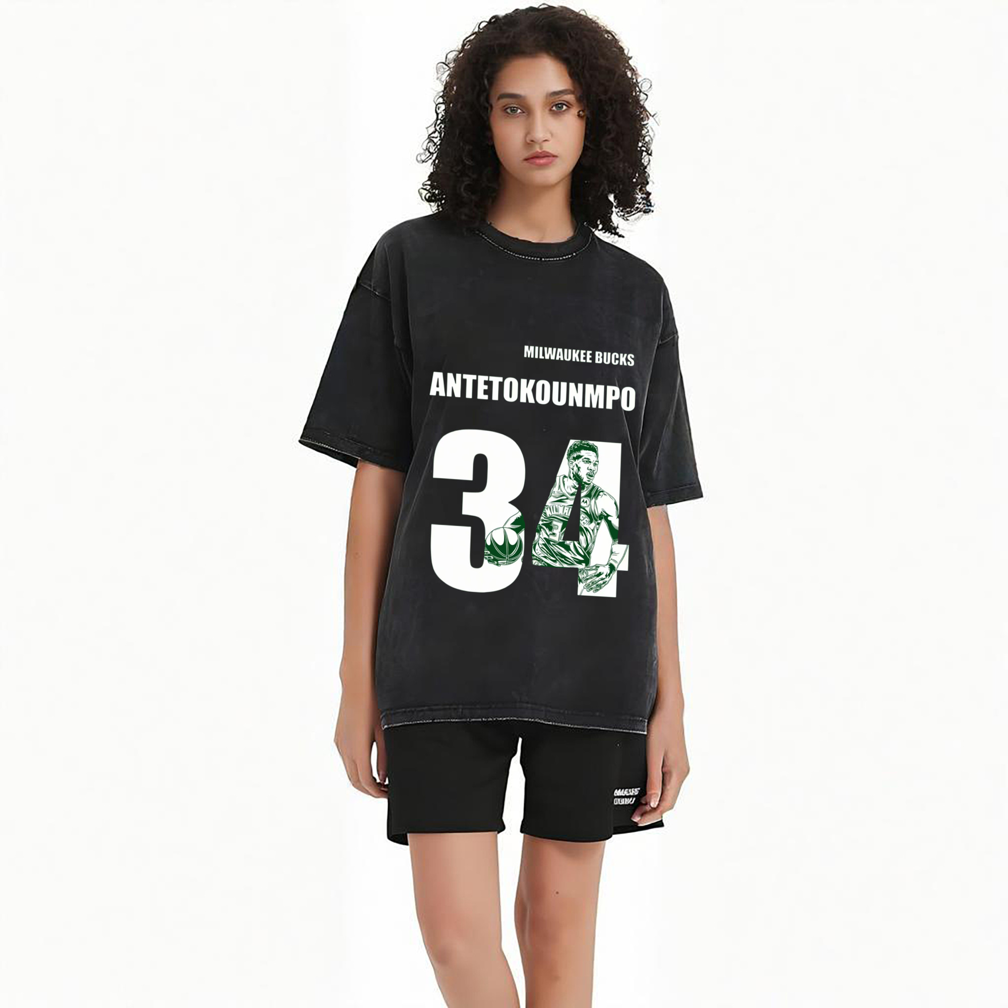 Giannis Antetokounmpo #34 Graphic T-shirt