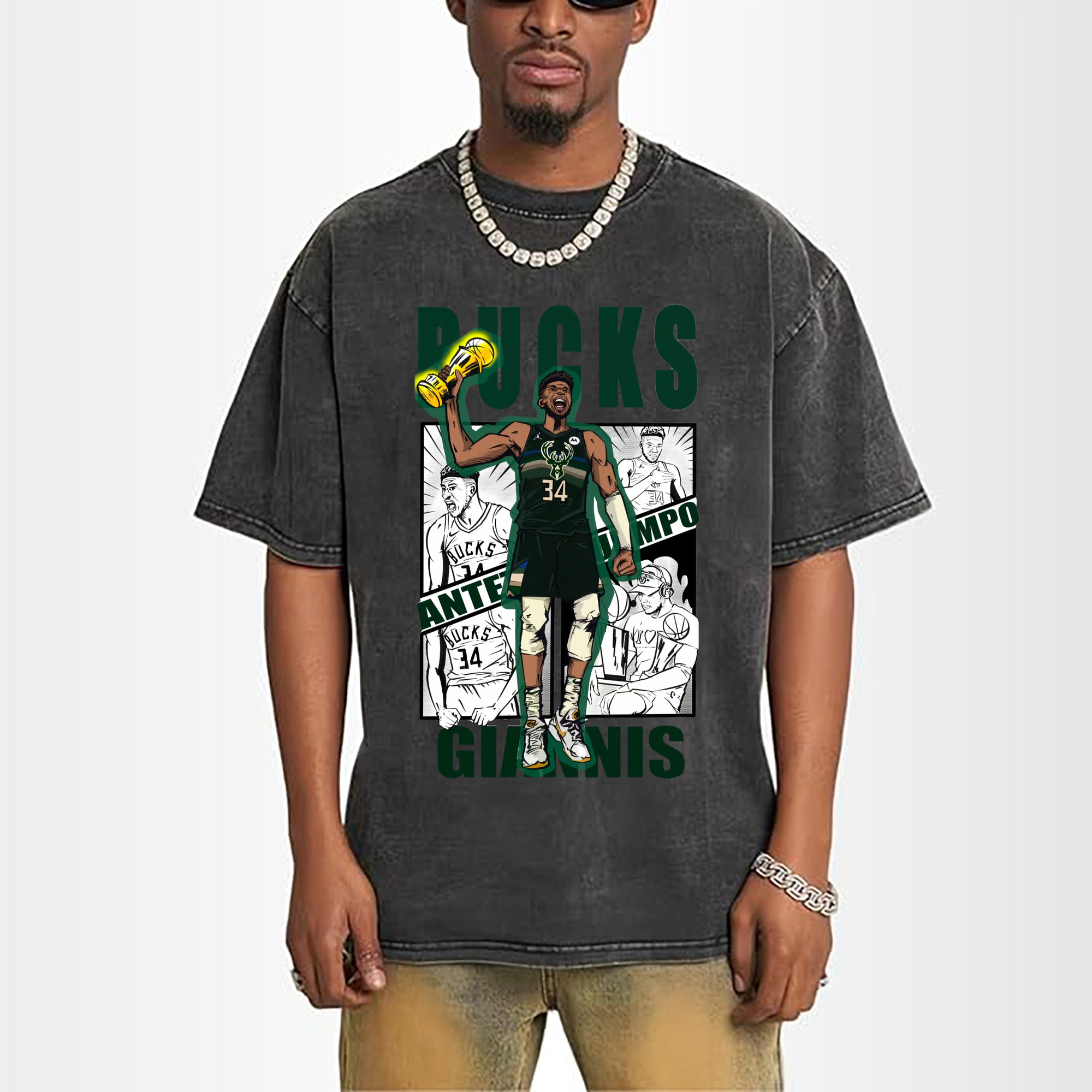 Giannis Antetokounmpo Bucks Finals FMVP T-shirt