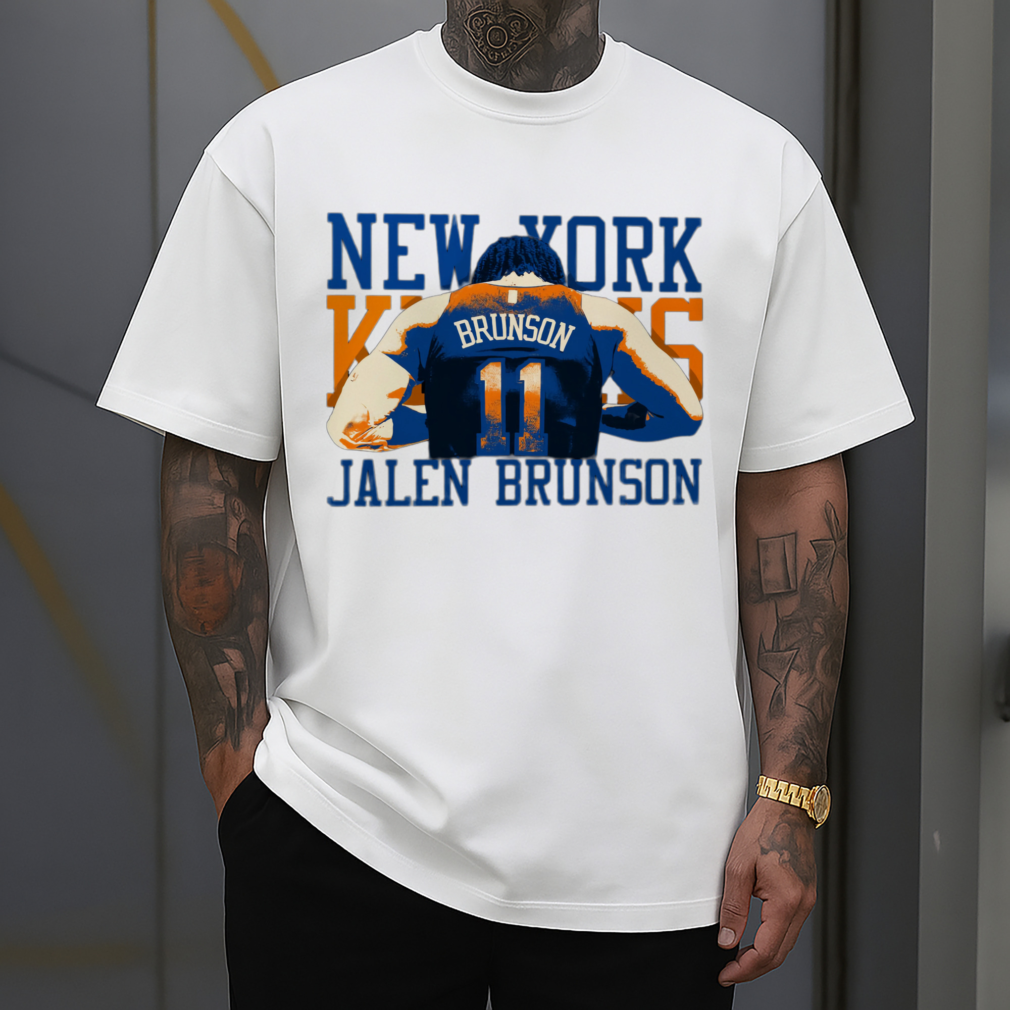 Jalen Brunson Knicks #11 Graphic Shirt