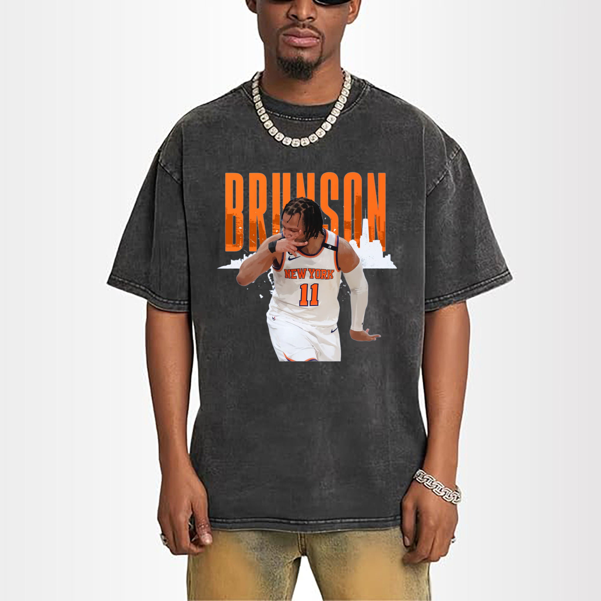Jalen Brunson Three Point Celebration t-Shirt