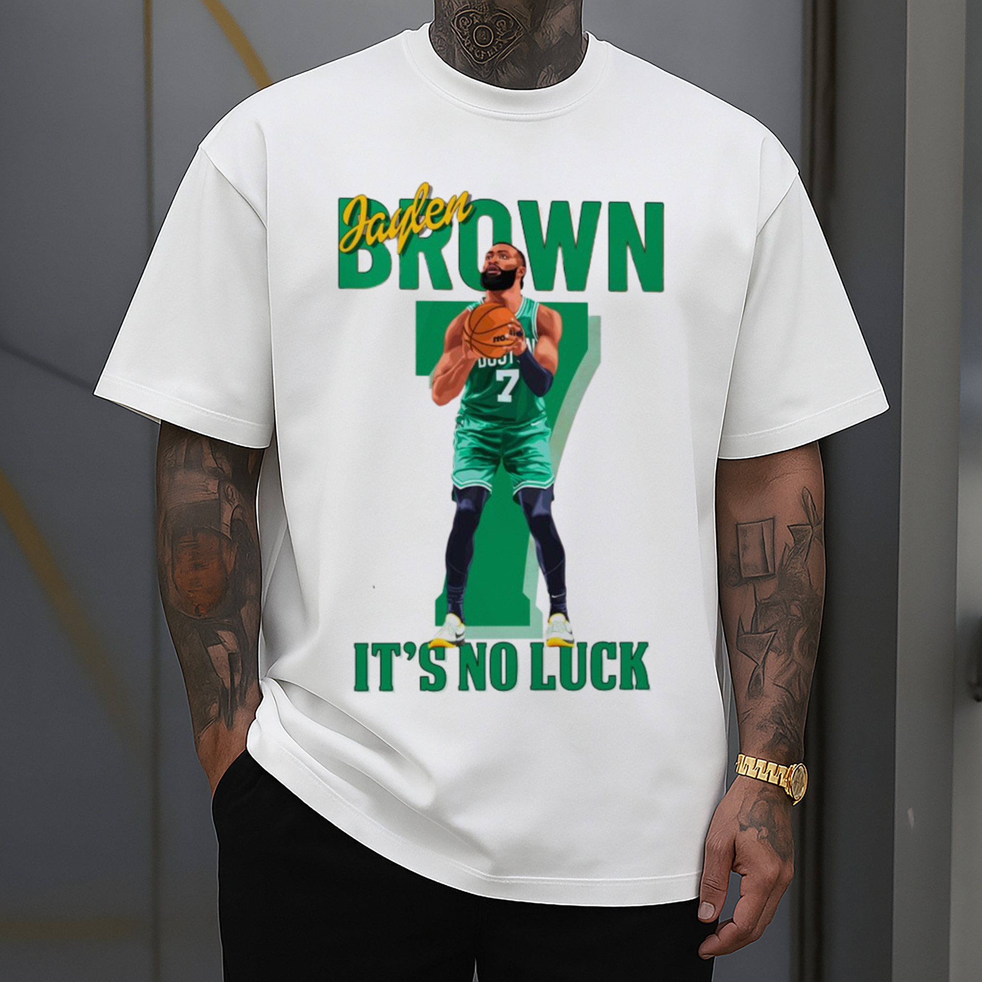 Jaylen Brown #7 Graphic Shirt