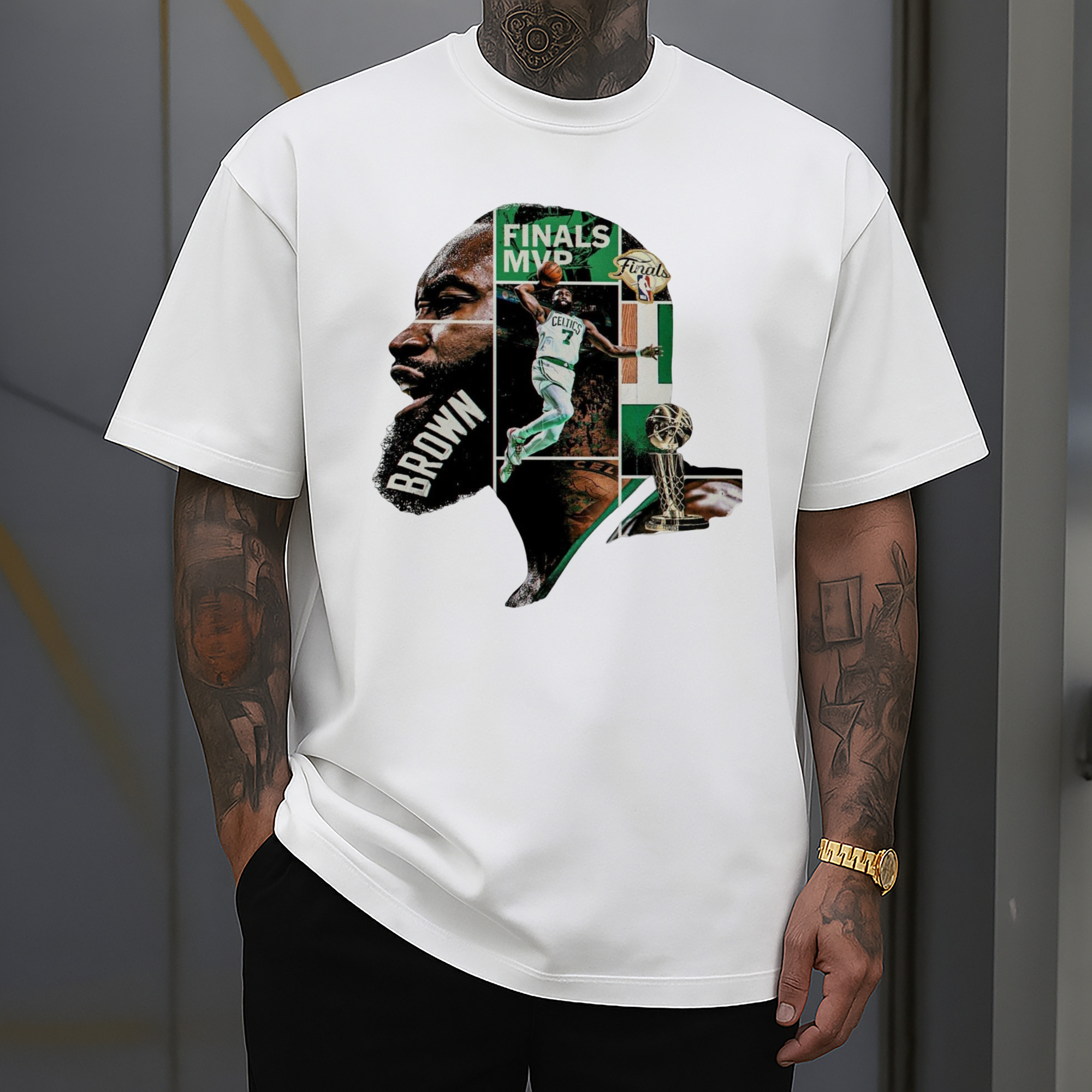 Jaylen Brown 2024 NBA FMVP T-Shirt