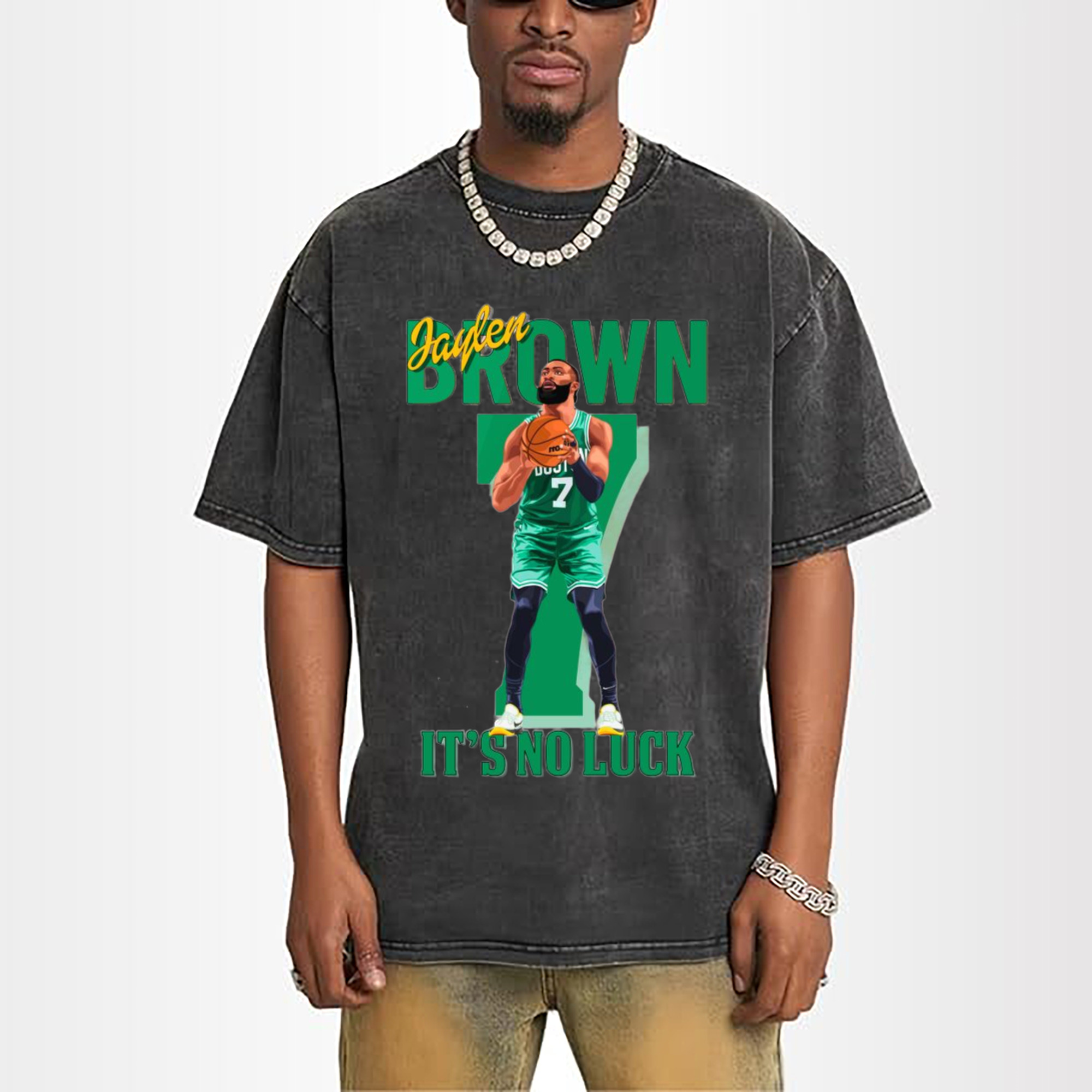 Jaylen Brown #7 Graphic Shirt