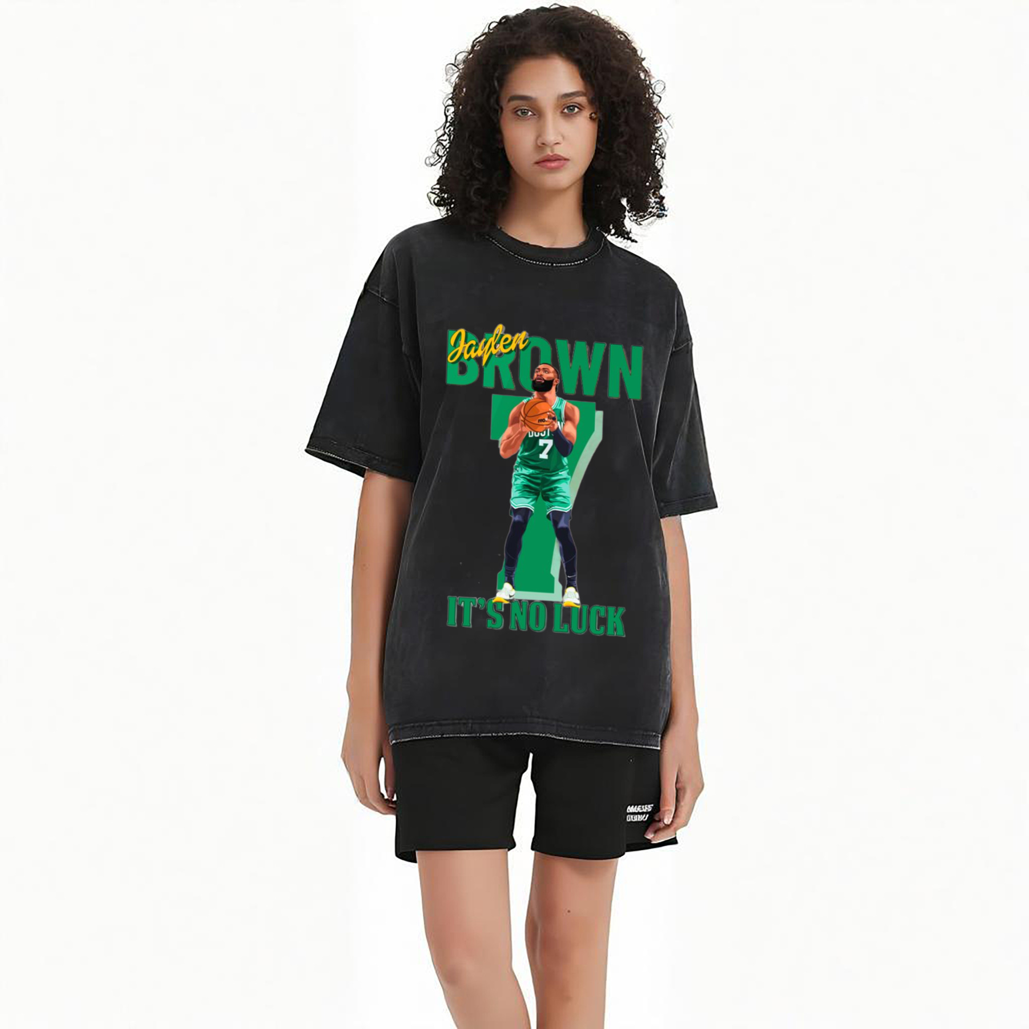 Jaylen Brown #7 Graphic Shirt