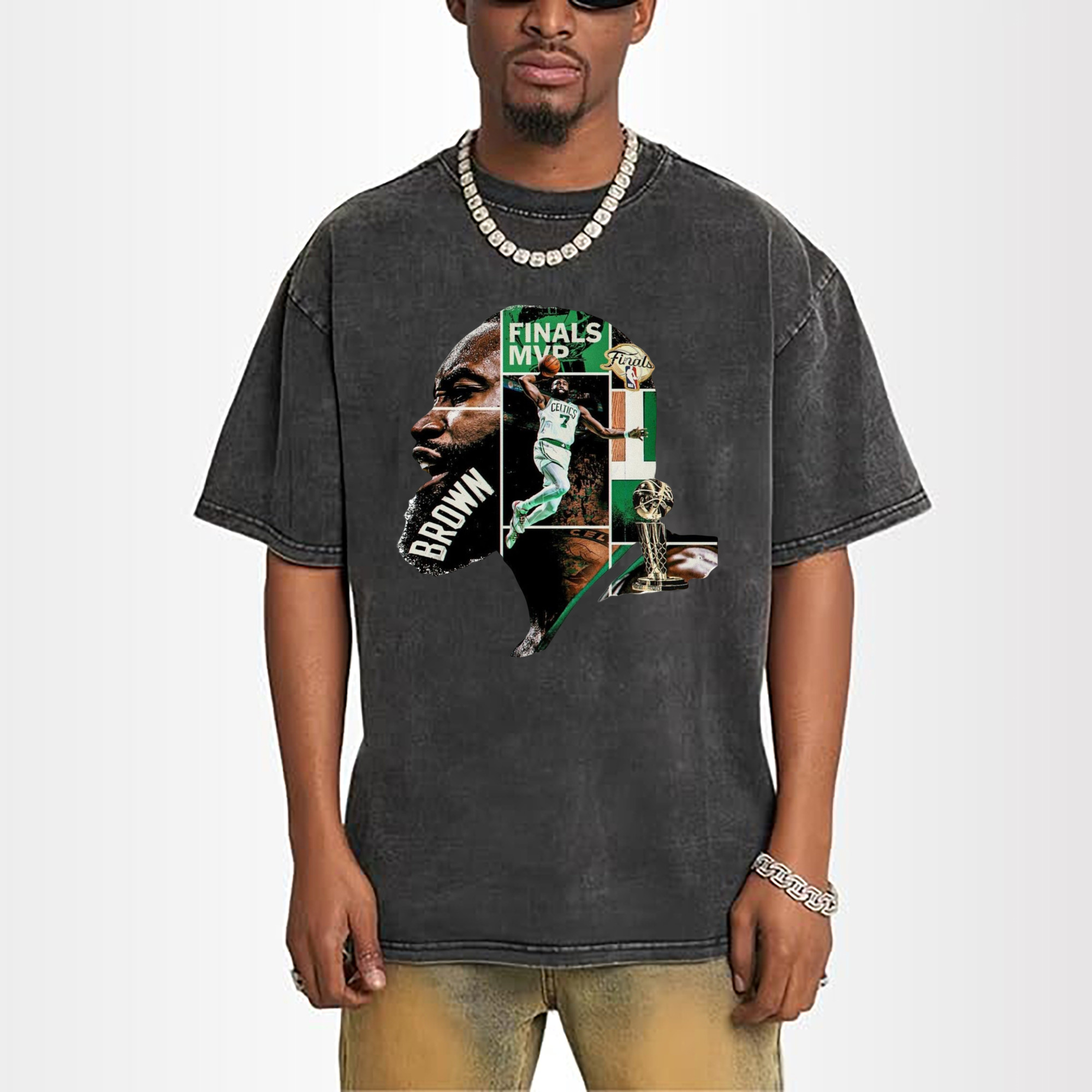 Jaylen Brown 2024 NBA FMVP T-Shirt