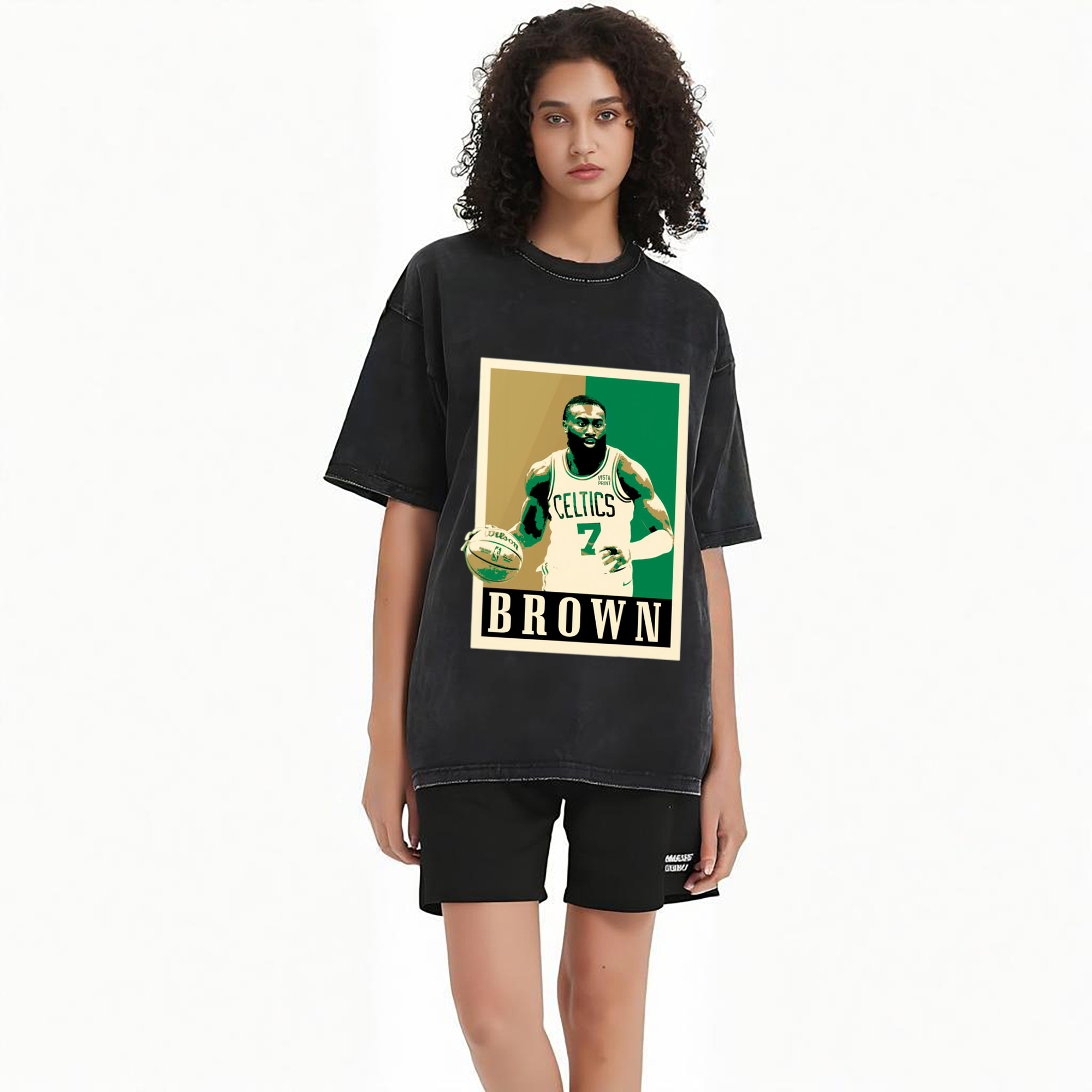 Jaylen  Brown Watermark style T‑Shirt