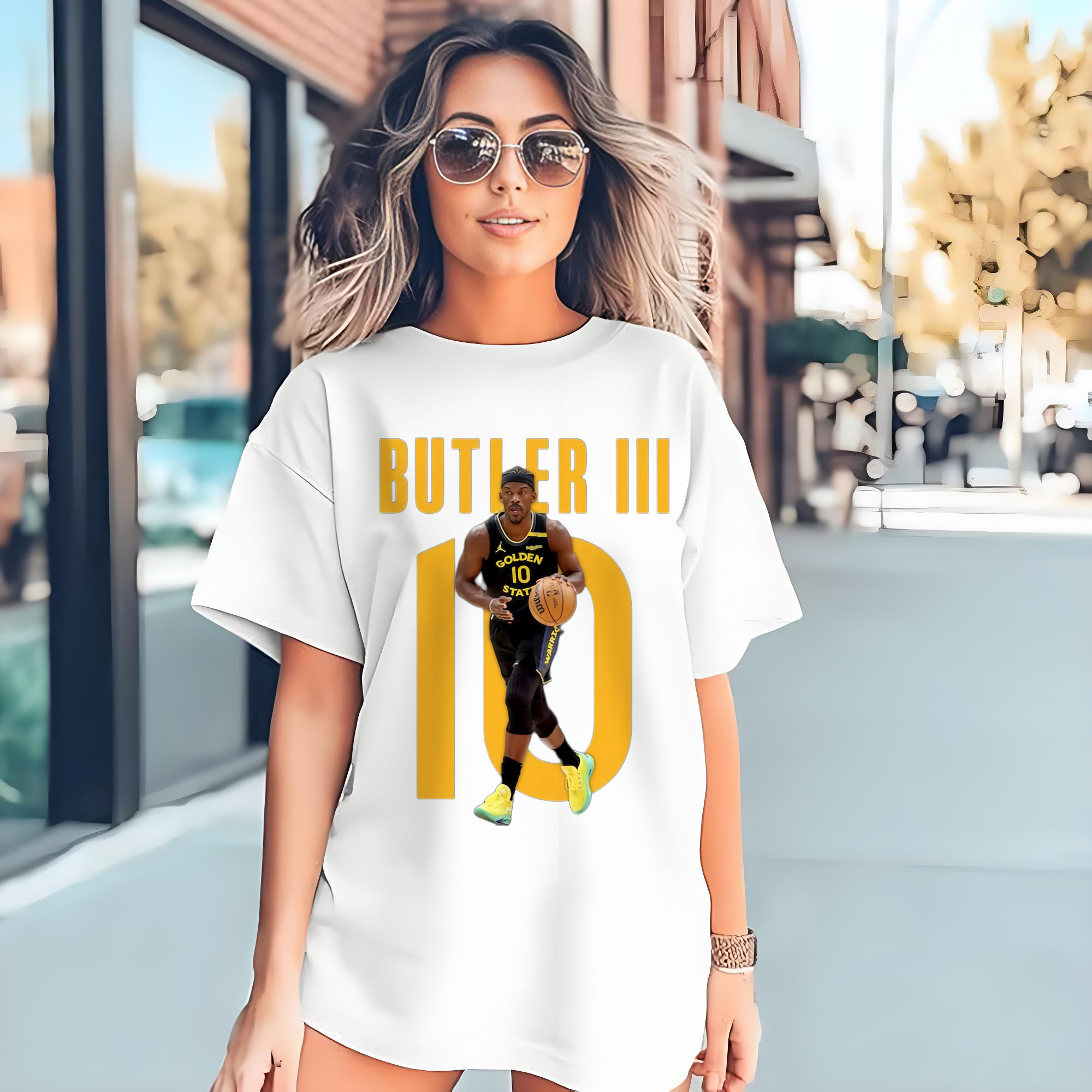 jimmy butler warriors #10 T-shirt
