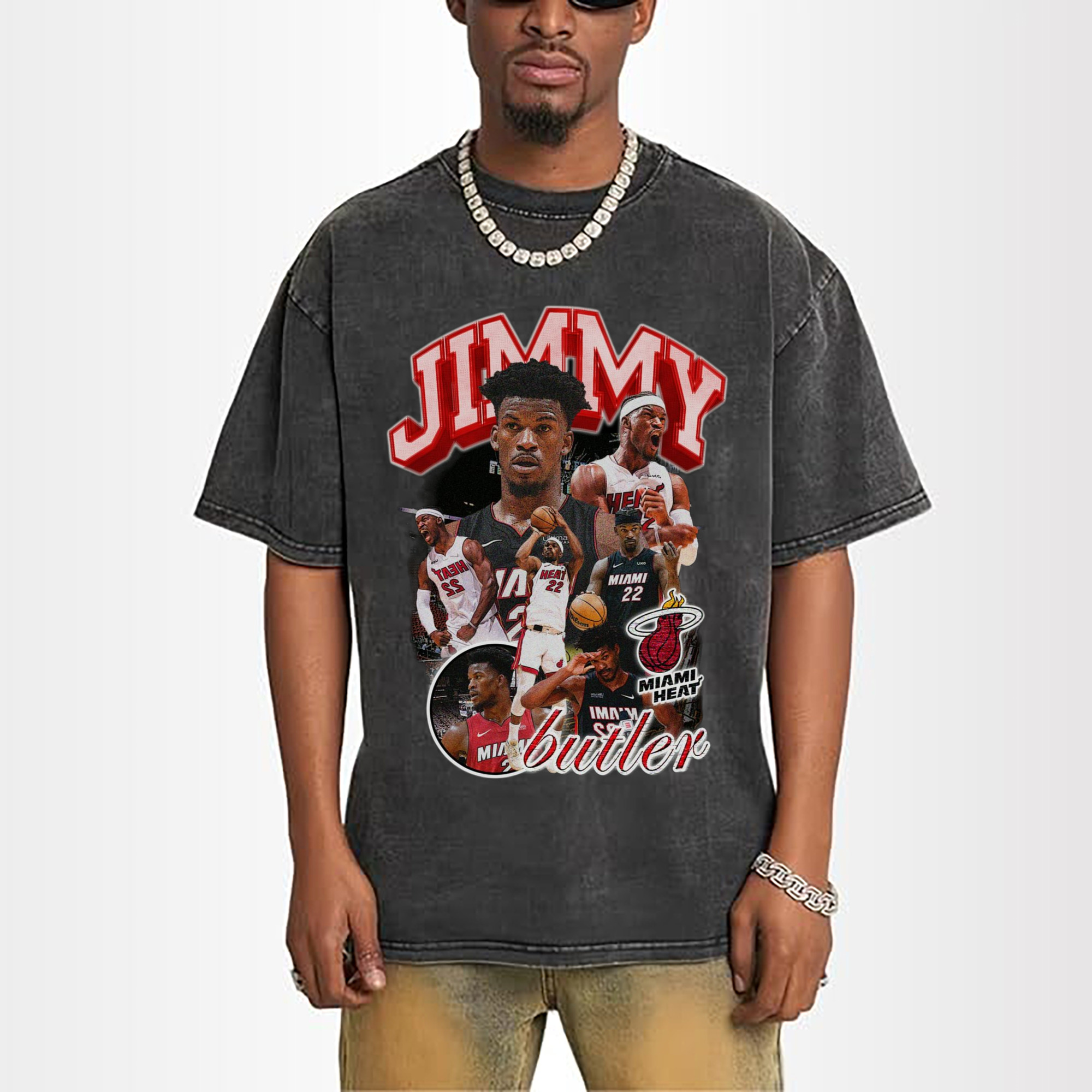 Playoff Jimmy miami heat Retro StyleTee