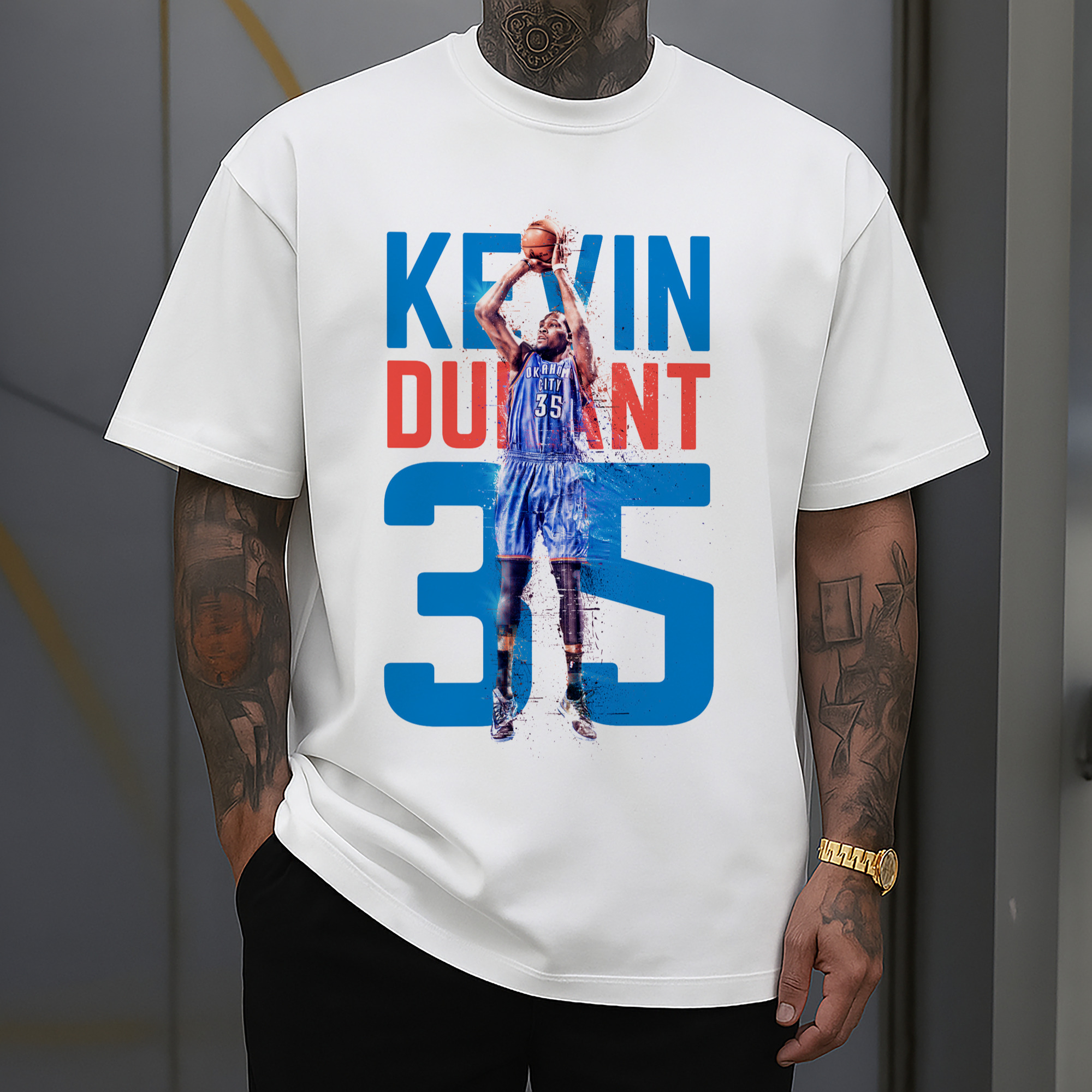 Kevin Durant OKC #35 T‑shirt