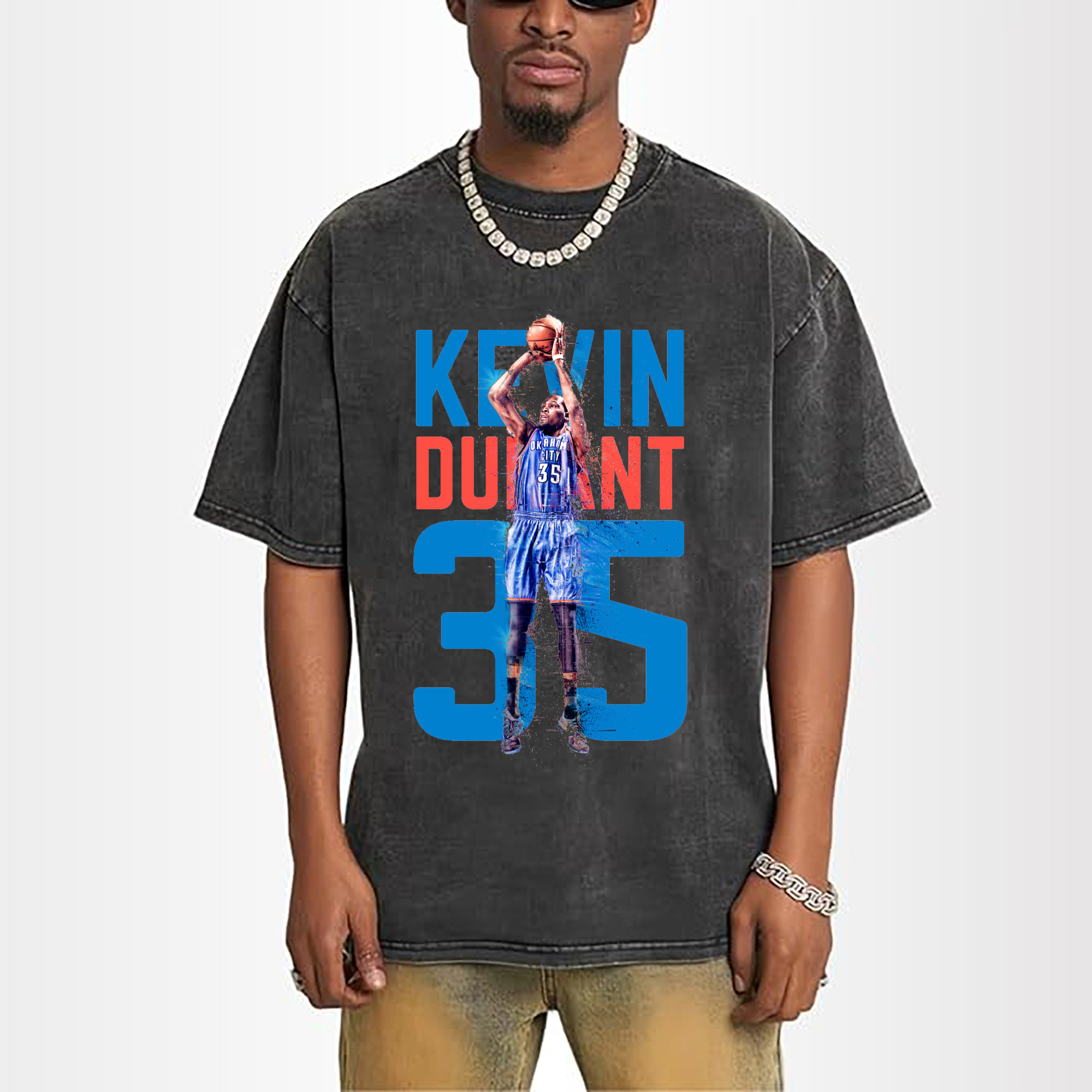 Kevin Durant OKC #35 T‑shirt