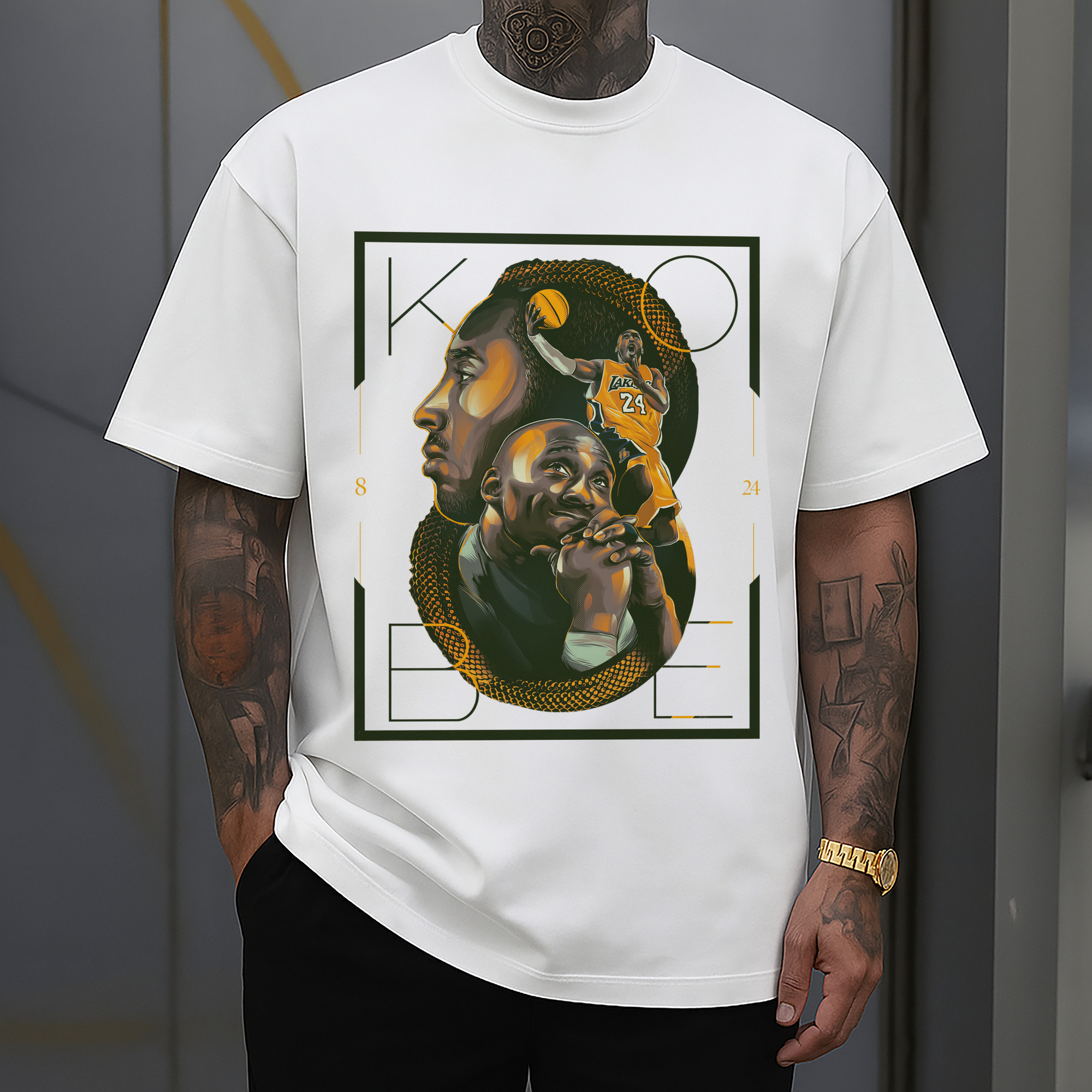 Kobe Bryant #8 T‑Shirt