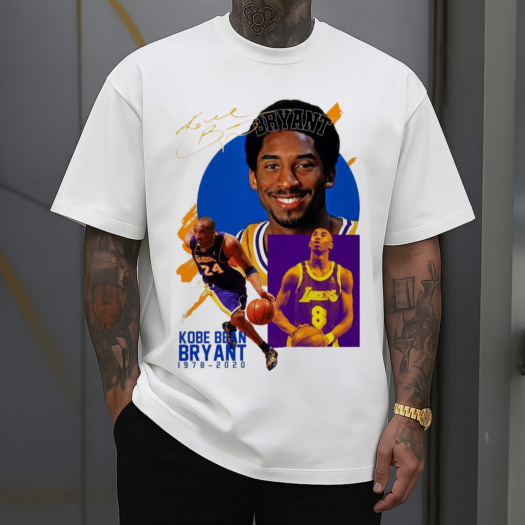 Kobe Bryant #8 and #24T‑Shirt