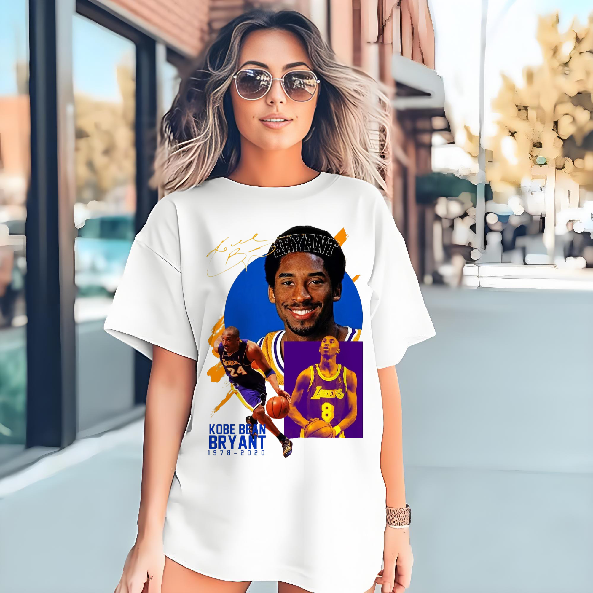 Kobe Bryant #8 and #24T‑Shirt