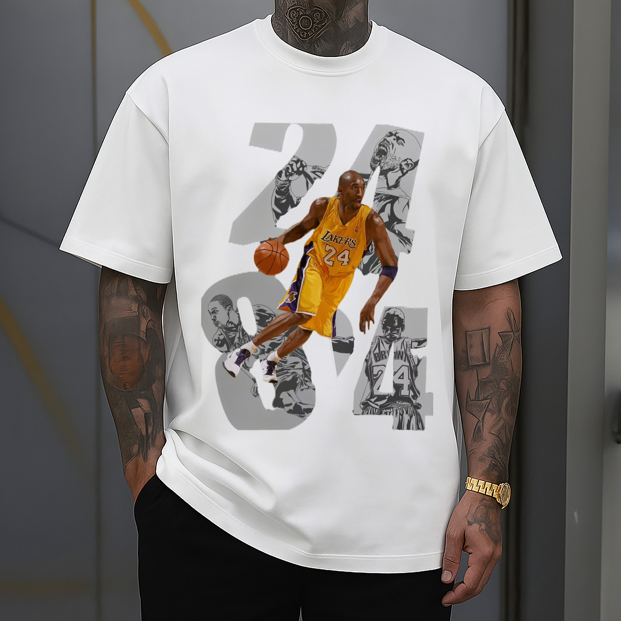 Kobe Bryant #24 #8 T‑Shirt
