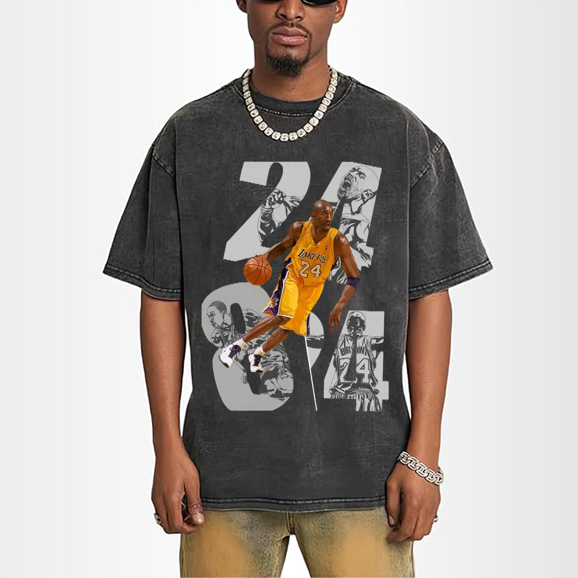 Kobe Bryant #24 #8 T‑Shirt