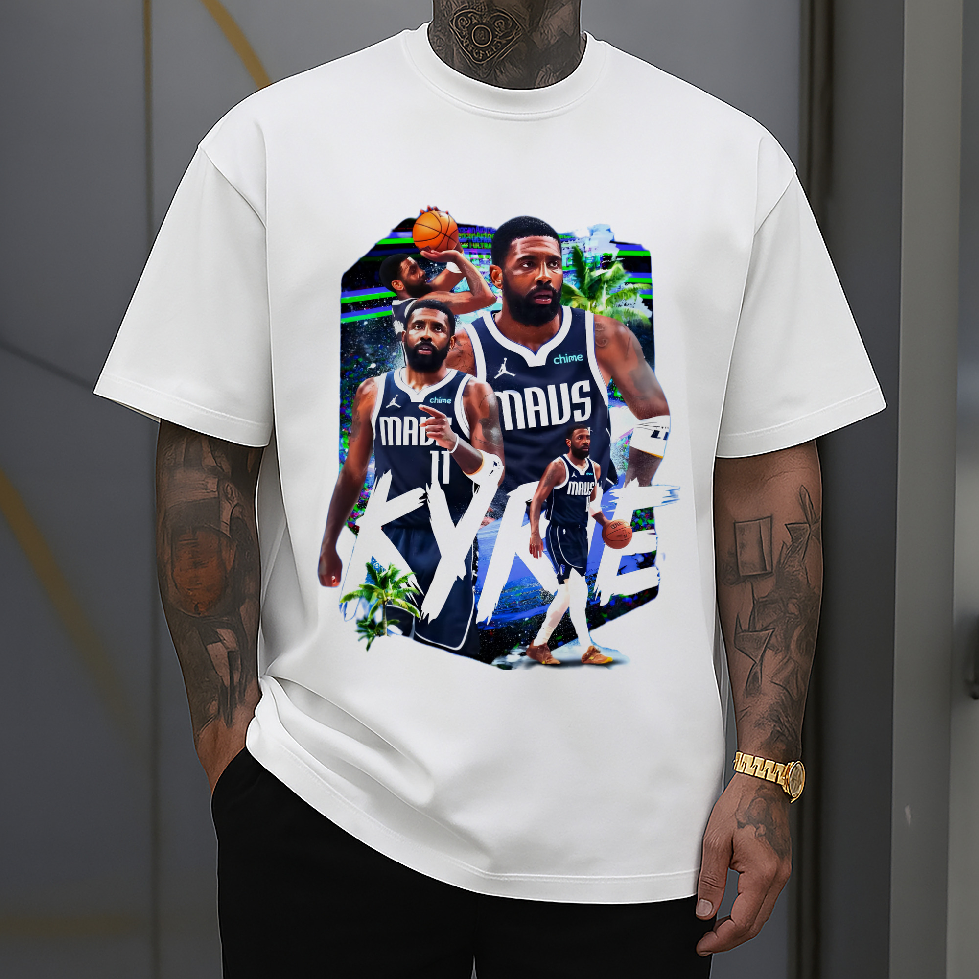 Kyrie Irving Mavericks Shirt