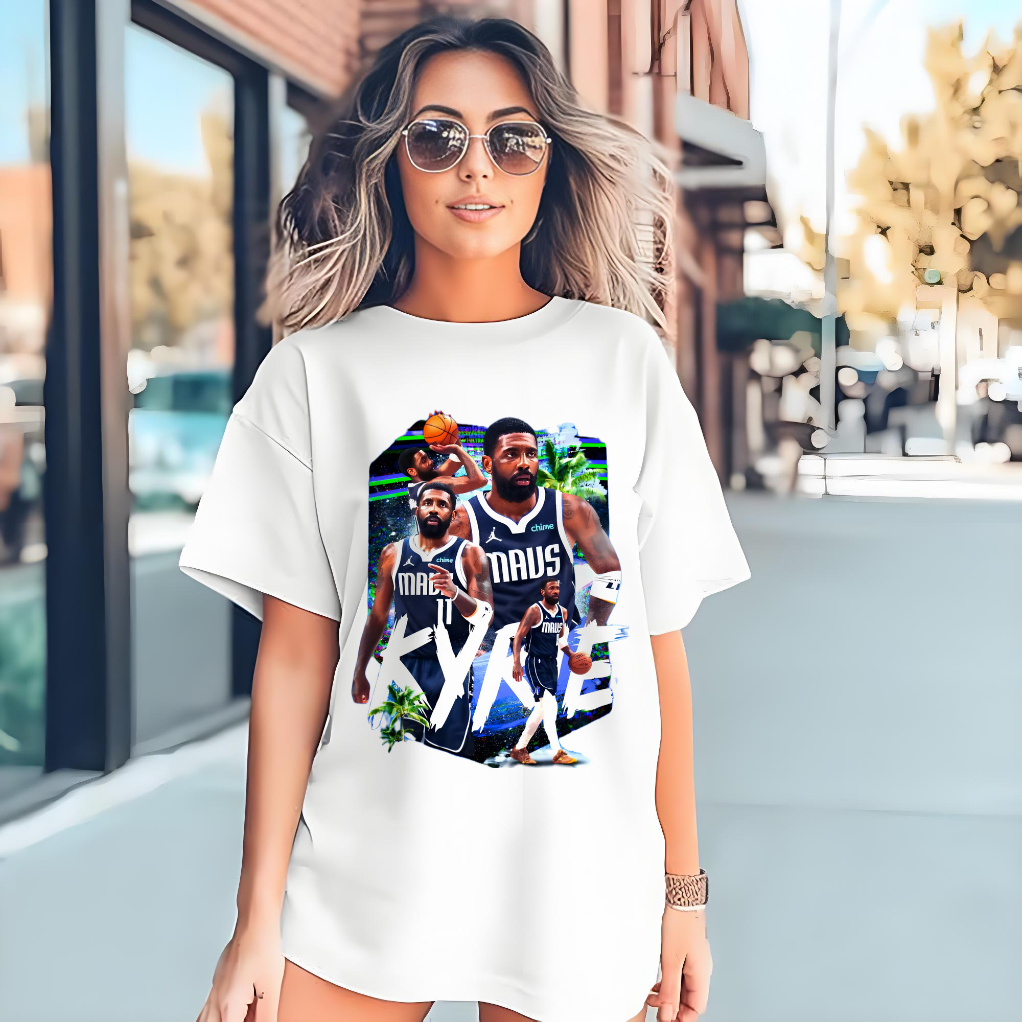 Kyrie Irving Mavericks Shirt