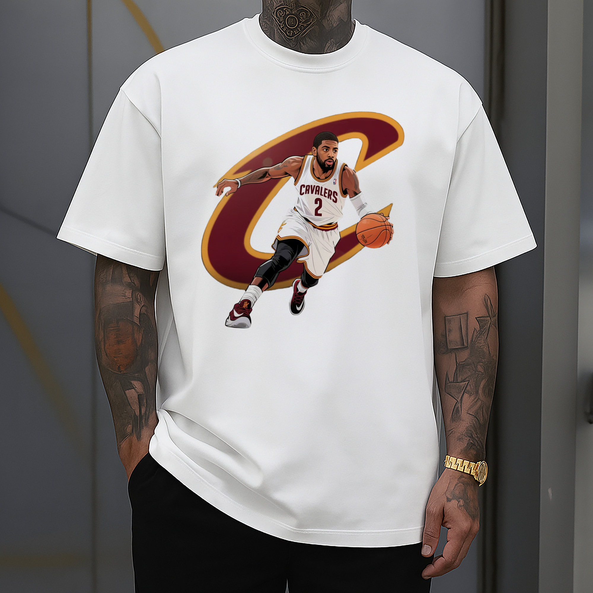 Kyrie Irving celtics #2 T‑shirt