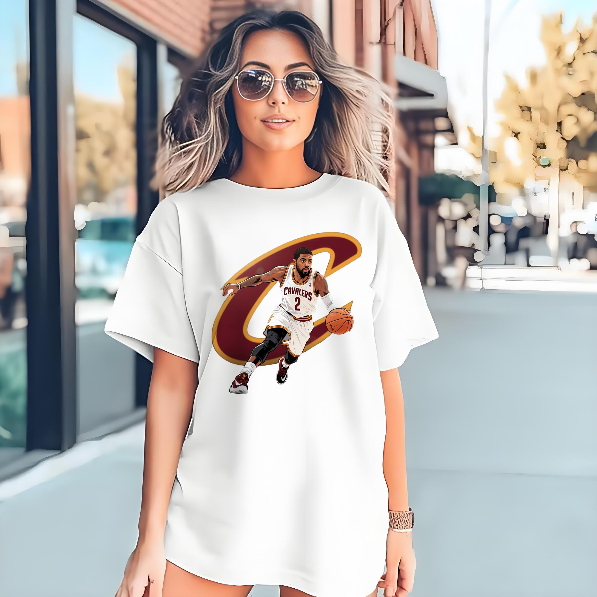 Kyrie Irving celtics #2 T‑shirt