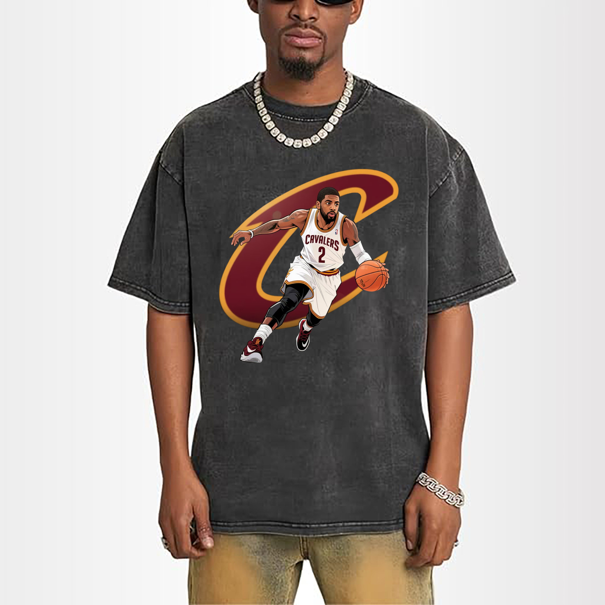Kyrie Irving celtics #2 T‑shirt