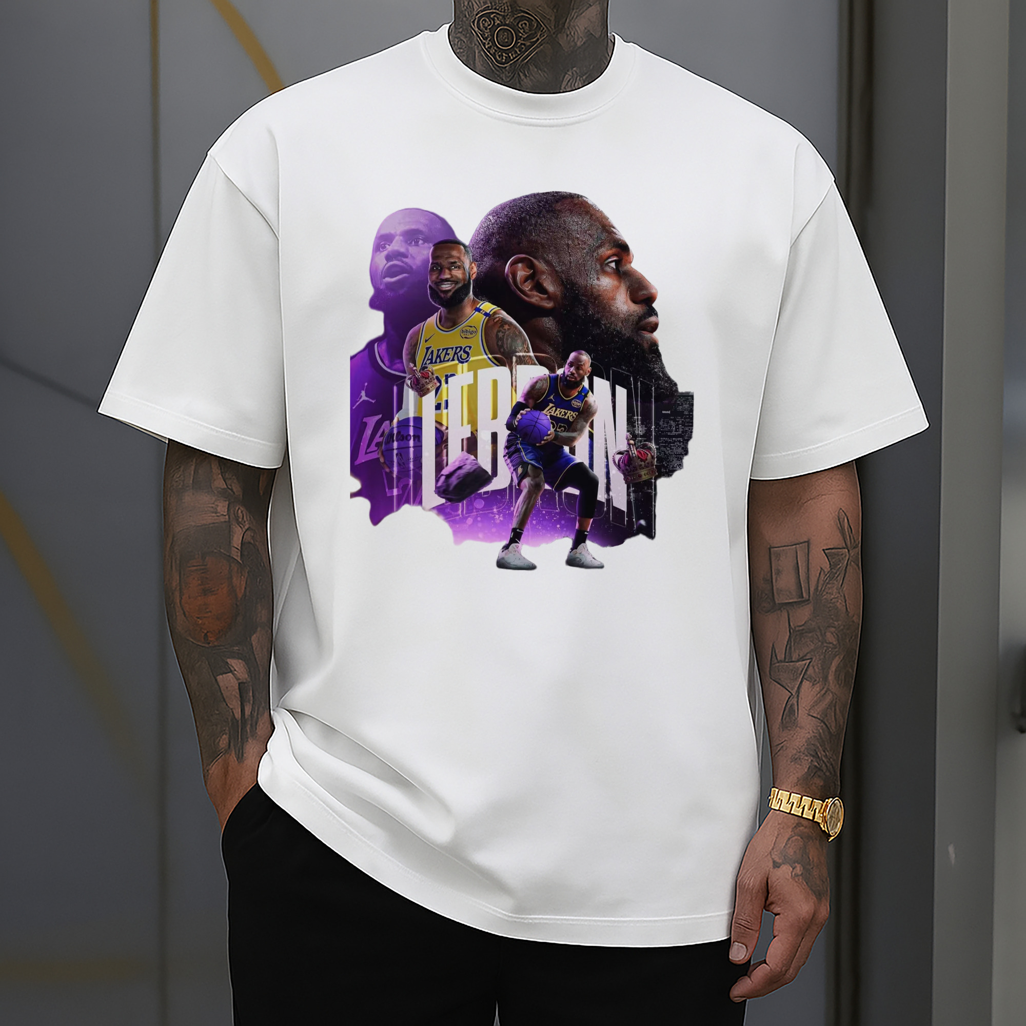 LeBron James #6 T‑Shirt