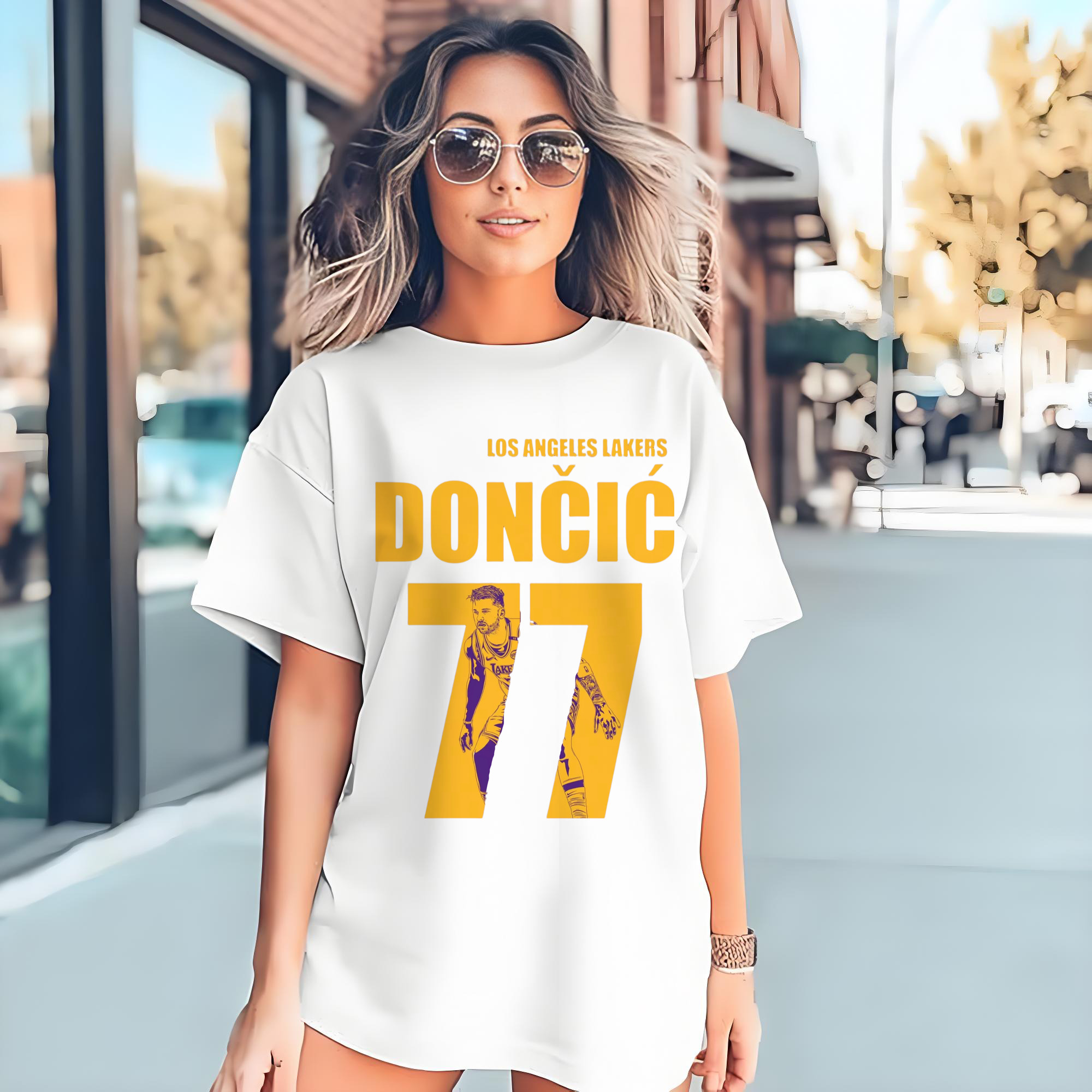 Luka Doncic #77 Shirt