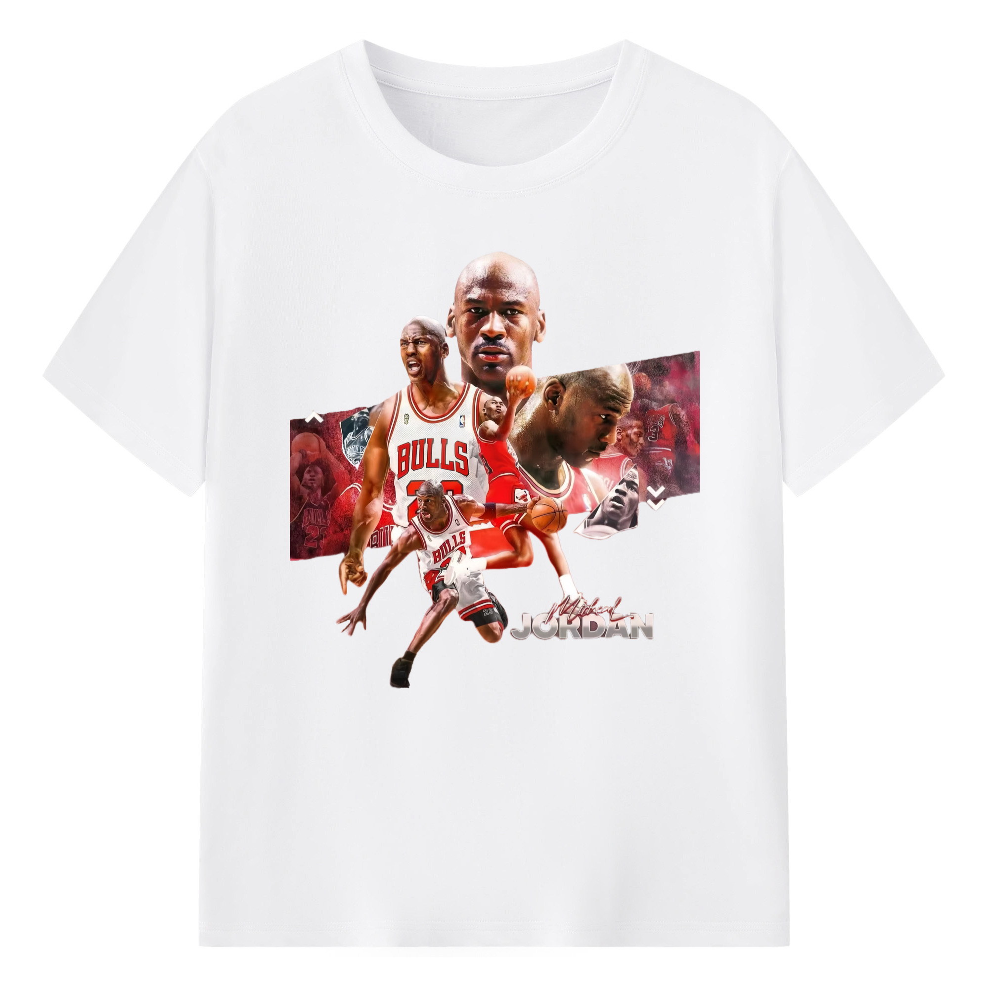 Goat Michael Jordan Shirt - 180g Cotton T-Shirt With Front Heat Transfer Print – Soft, Lightweight, Fitted Design – Comfortable Casual Wear For Sports & Everyday Use
