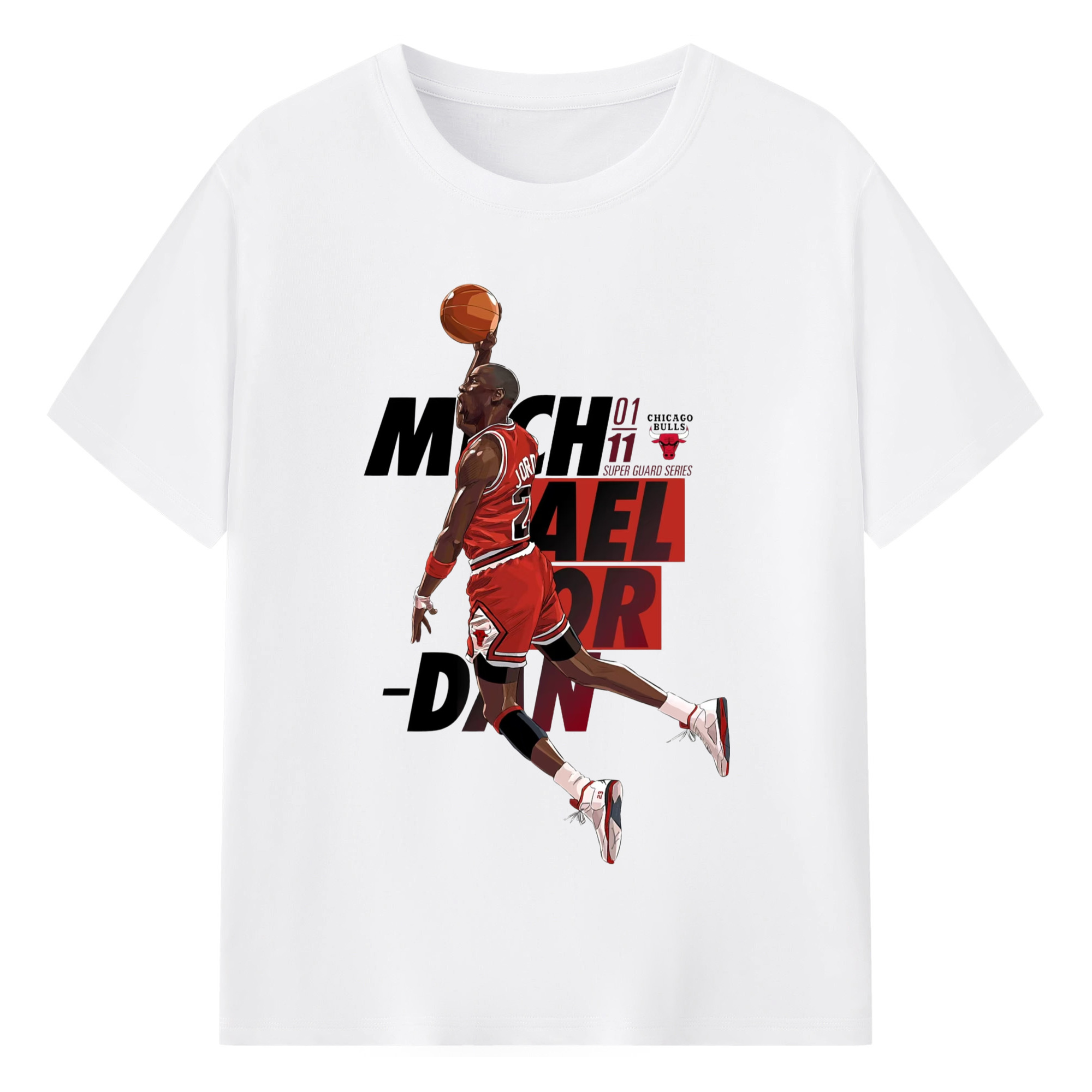 Air Jordan #23 dank T-Shirt - 180g Cotton T-Shirt With Front Heat Transfer Print – Soft, Lightweight, Fitted Design – Comfortable Casual Wear For Sports & Everyday Use