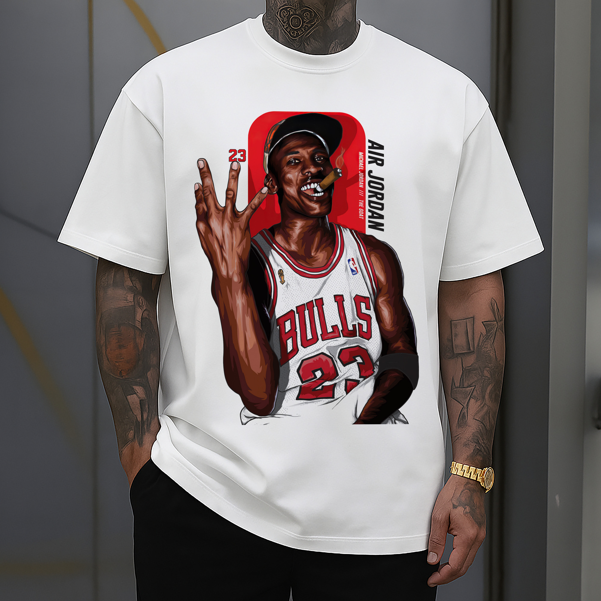 Michael Jordan 3-Peat Champions Shirt