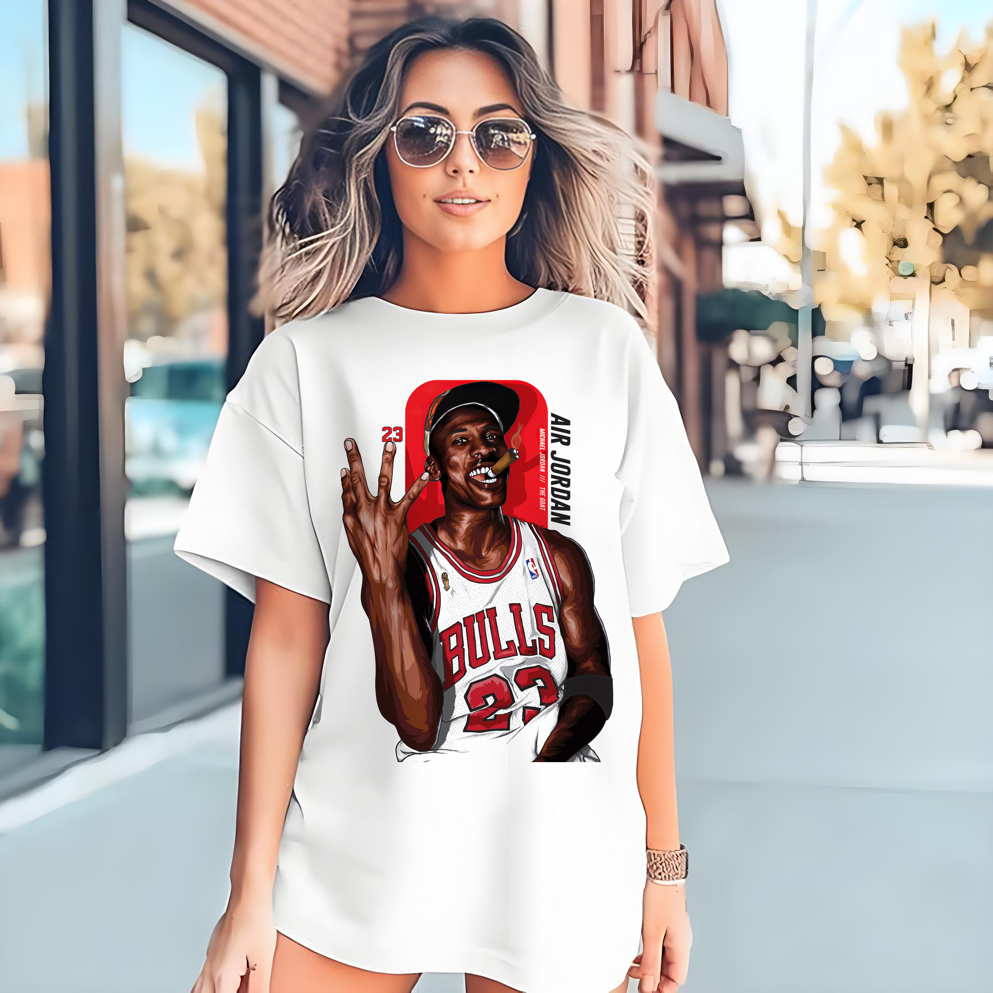 Michael Jordan 3-Peat Champions Shirt