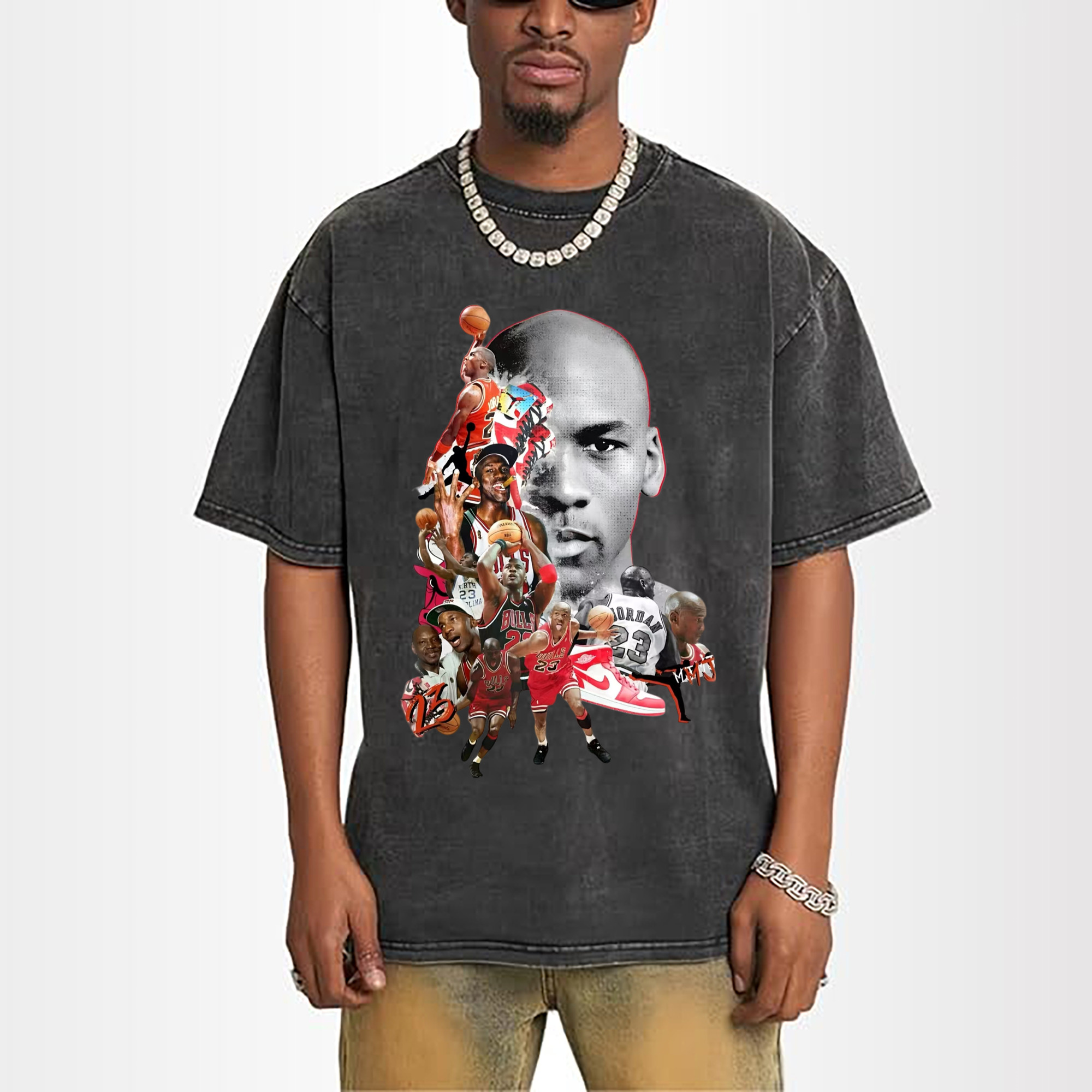 michael jordan graphic t shirt