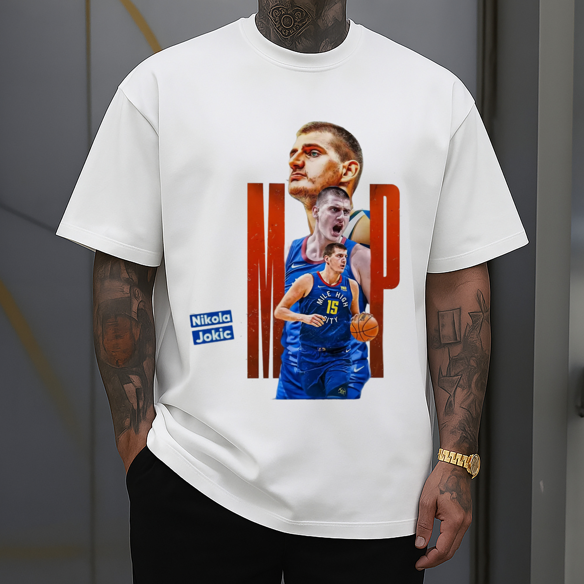Nikola Jokić Nuggets mvp T-shirt